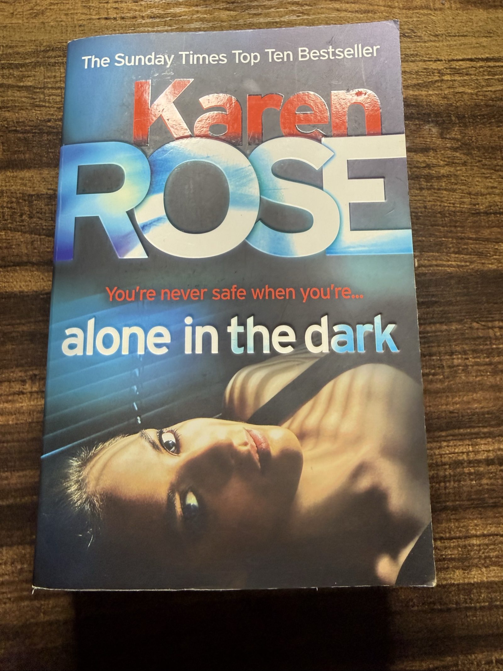 Karen Rose Alone in the Dark Paperback Thriller Book