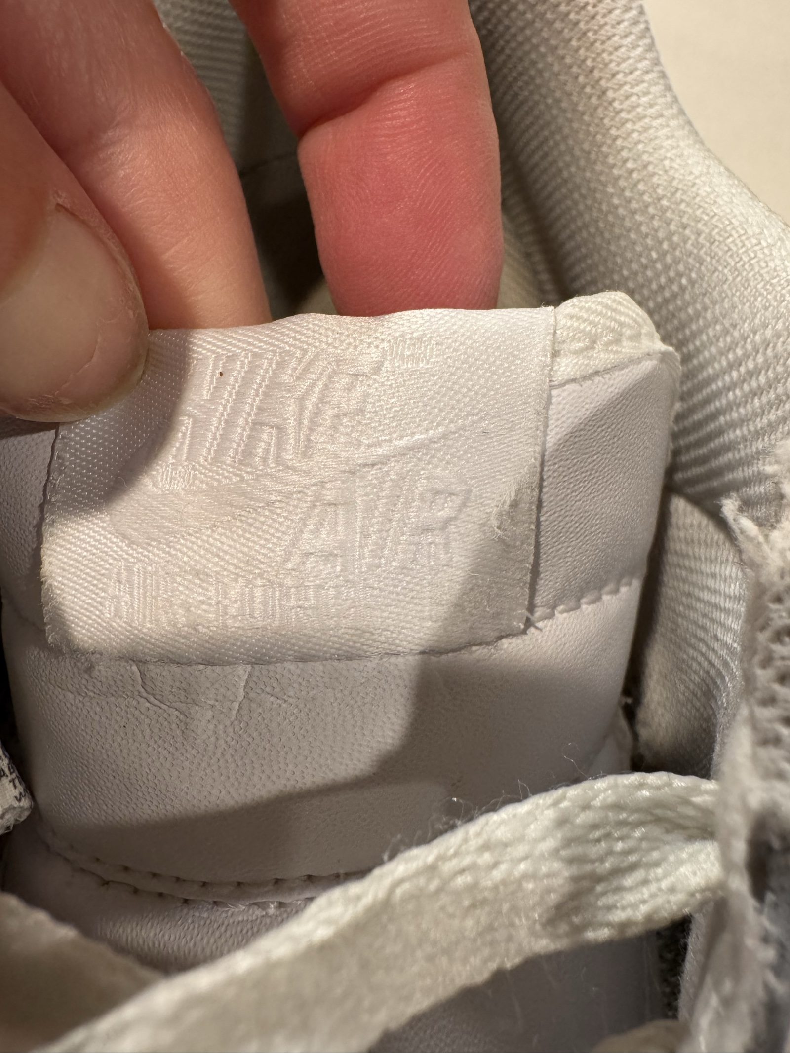 Nike Air Force 1 ’07 Men’s Sneakers – Triple White – 10 image 10