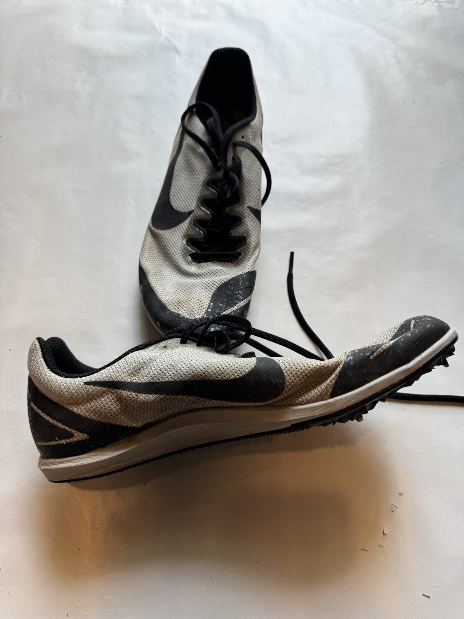 Nike Zoom Rival D 10 Men’s Track Racing Spikes – Platinum Black – 9 image 2