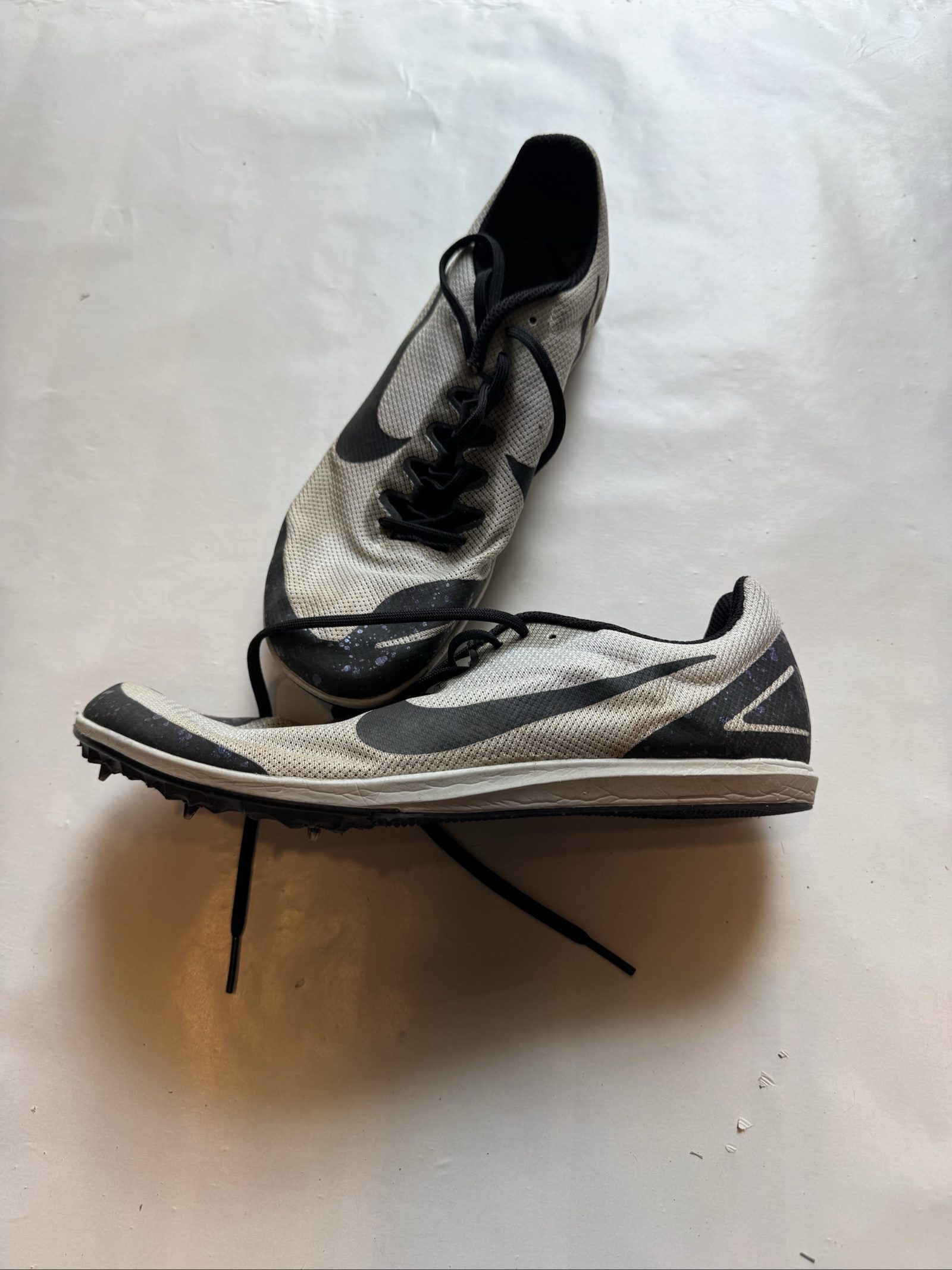 Nike Zoom Rival D 10 Men’s Track Racing Spikes – Platinum Black – 9 image 3