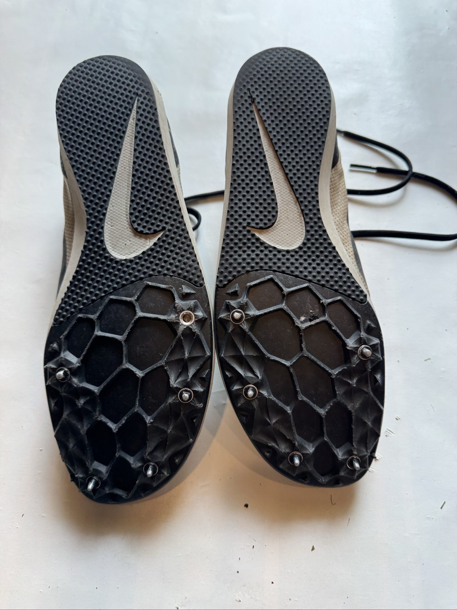 Nike Zoom Rival D 10 Men’s Track Racing Spikes – Platinum Black – 9 image 4