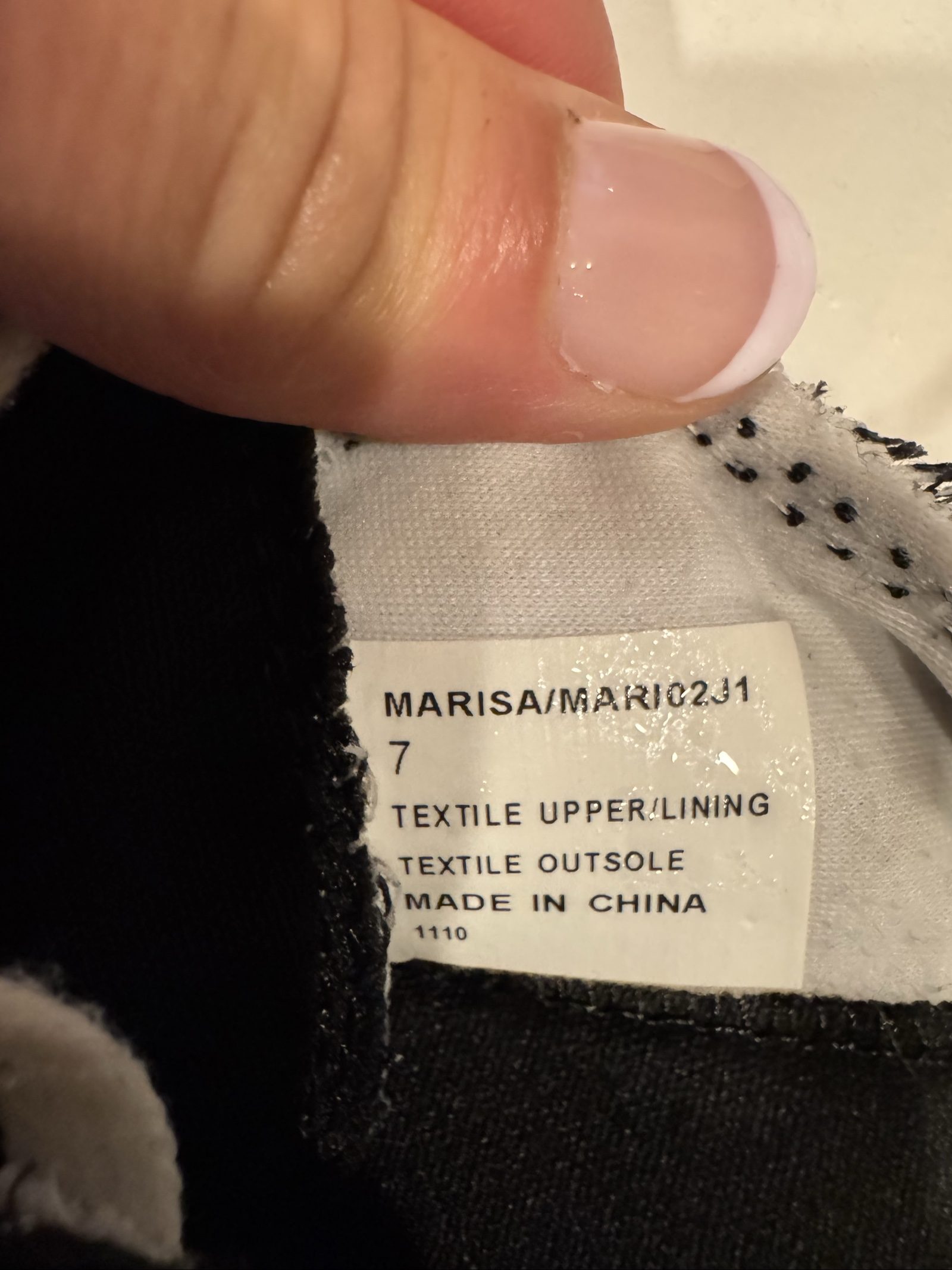 Women’s Madden Girl Low Top Lace-Up Sneakers – Black/White – Size 7 image 5