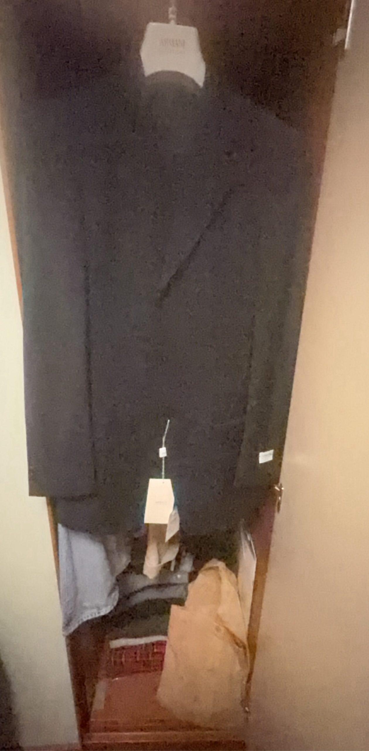 Armani Collezioni Men Black Blazer One Size image 2