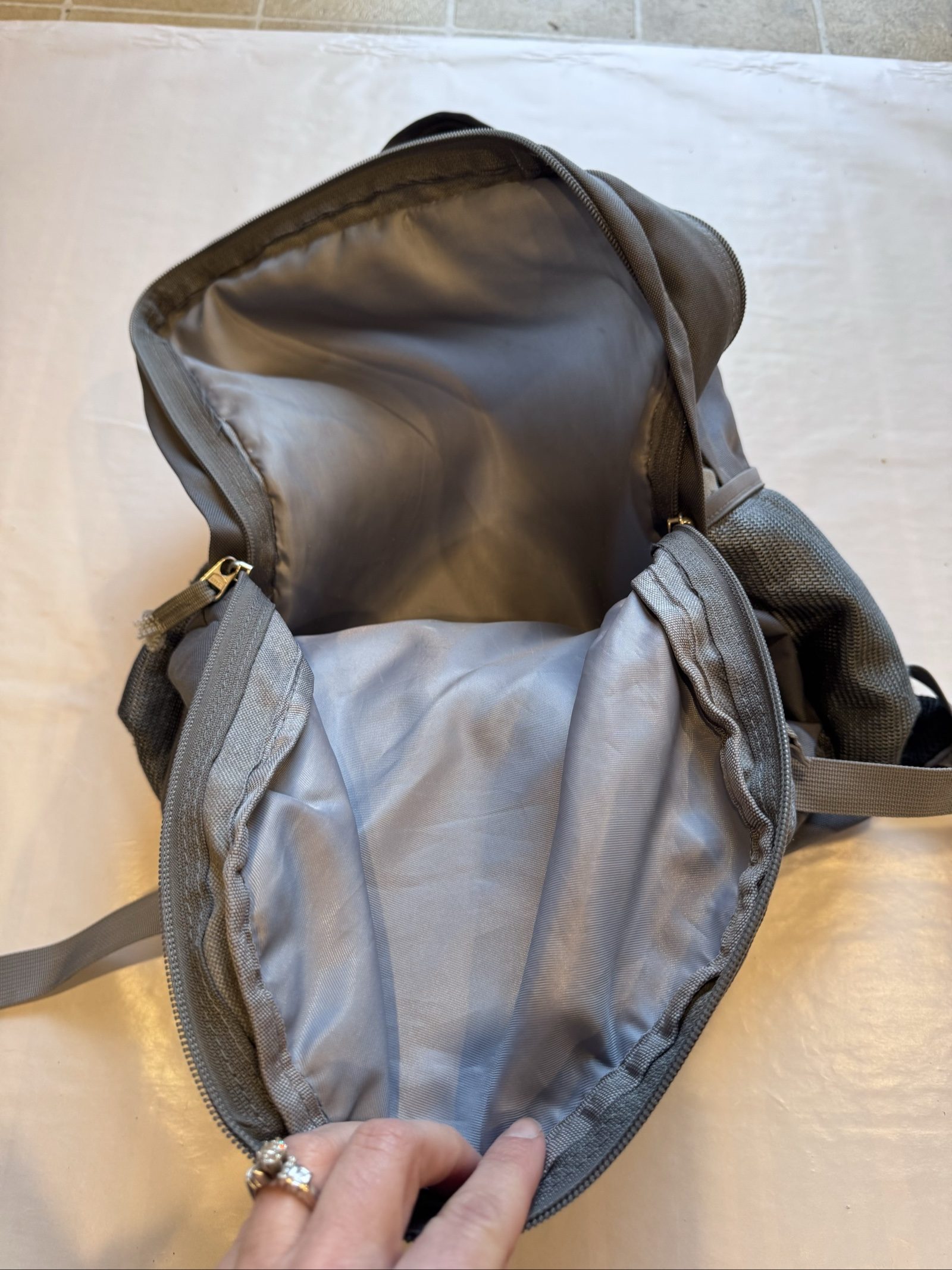 DRAFT READY School Backpack – Grey image 6