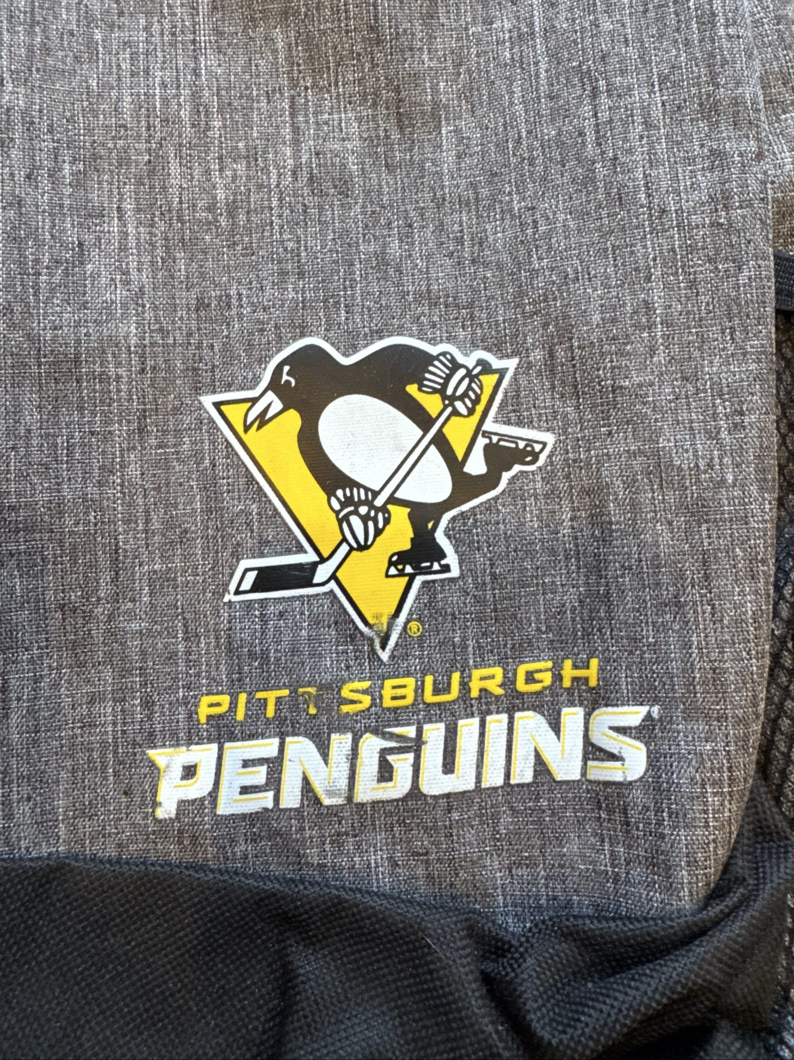 Pittsburgh Penguins Backpack – Gray image 3