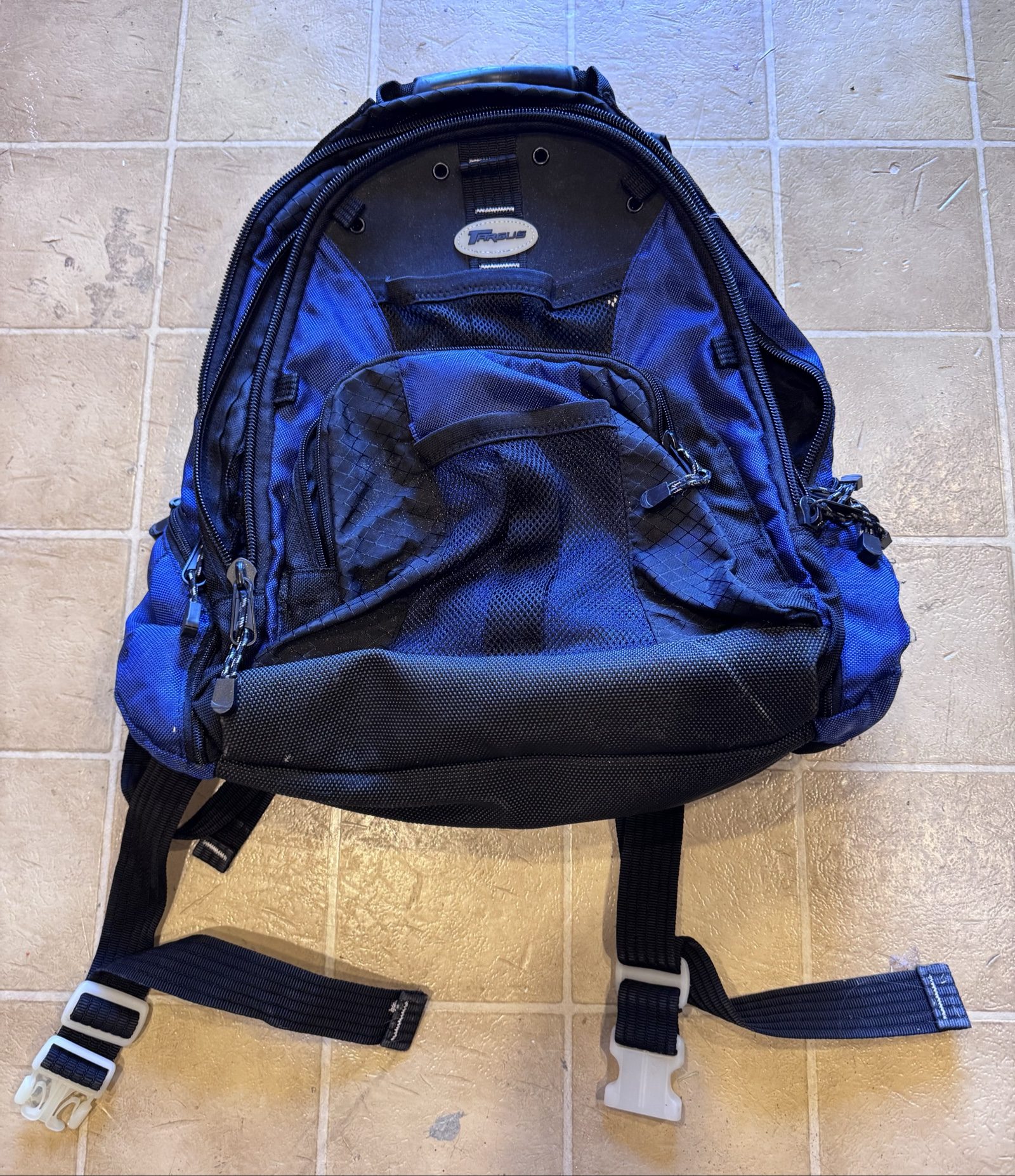 Targus Black & Blue Backpack Laptop Bag