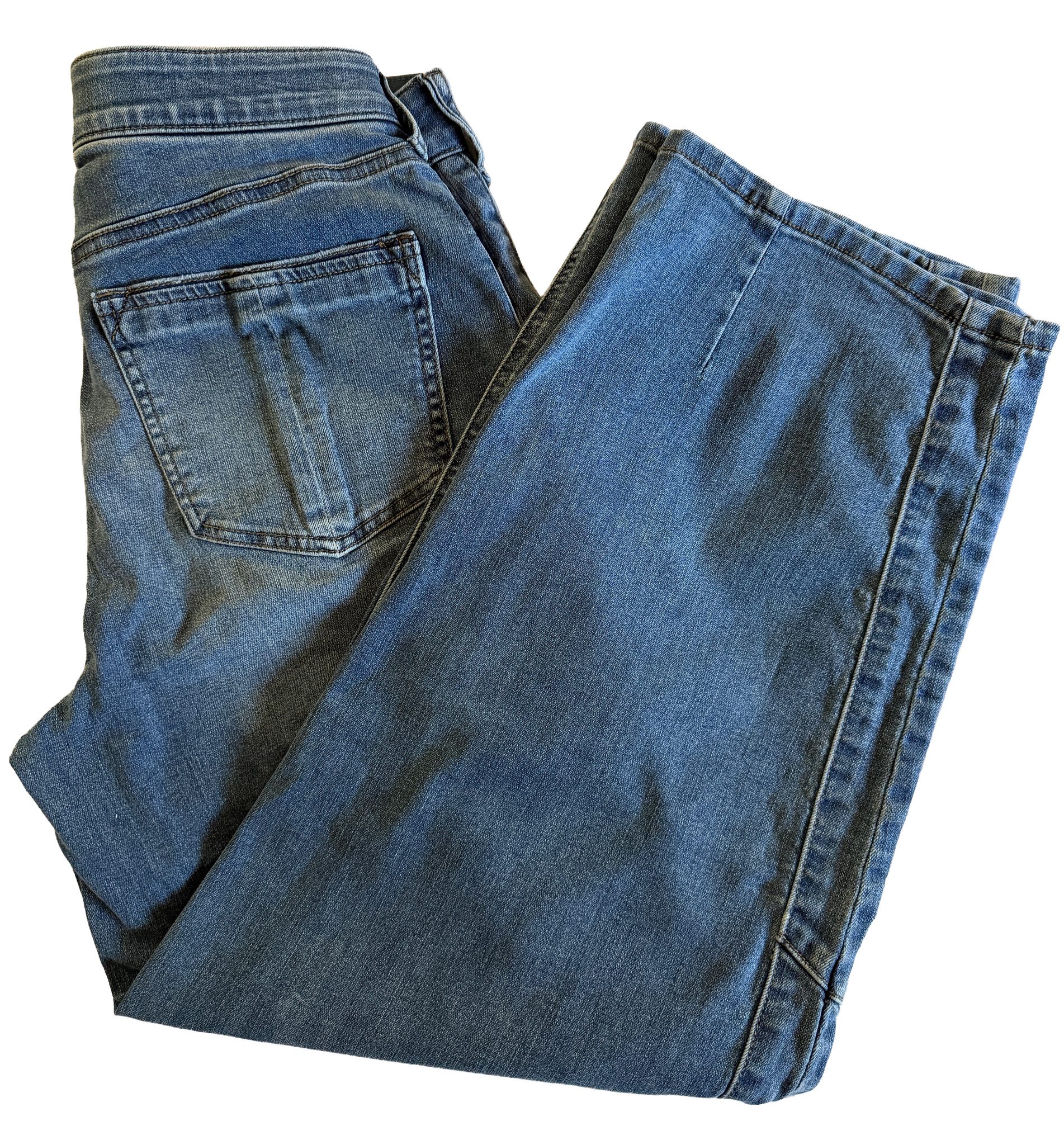 Democracy "Ab"technology High Waist Ankle Barrel Jeans - Size 8