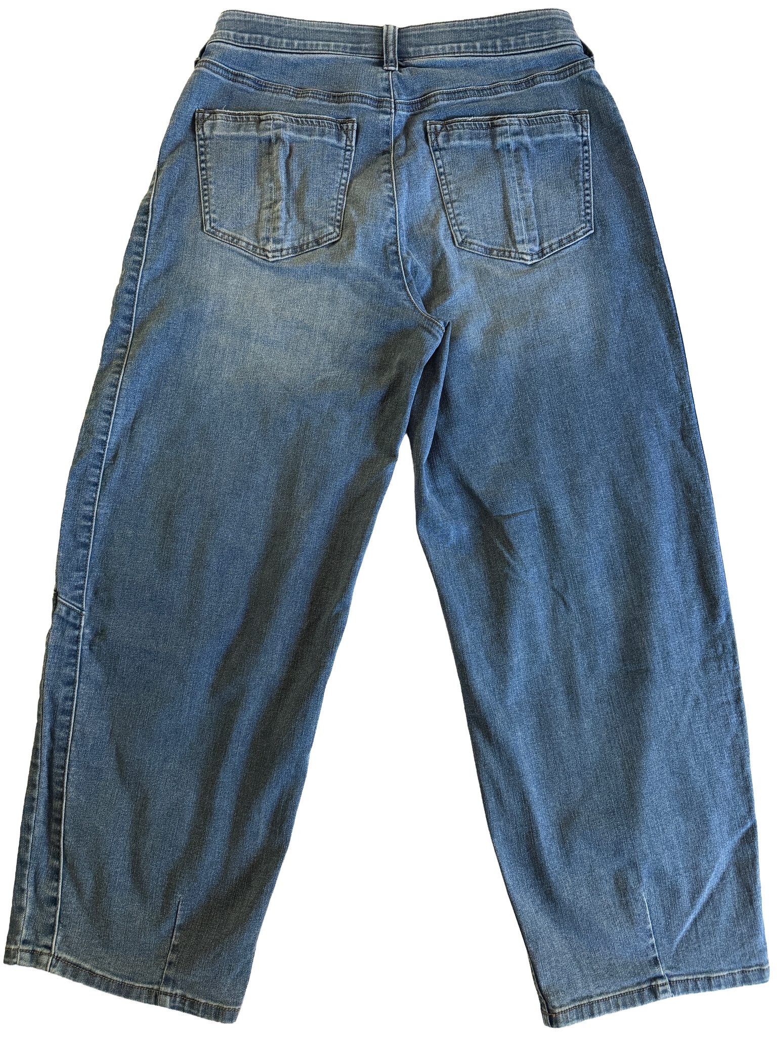 Democracy "Ab"technology High Waist Ankle Barrel Jeans - Size 8 image 3
