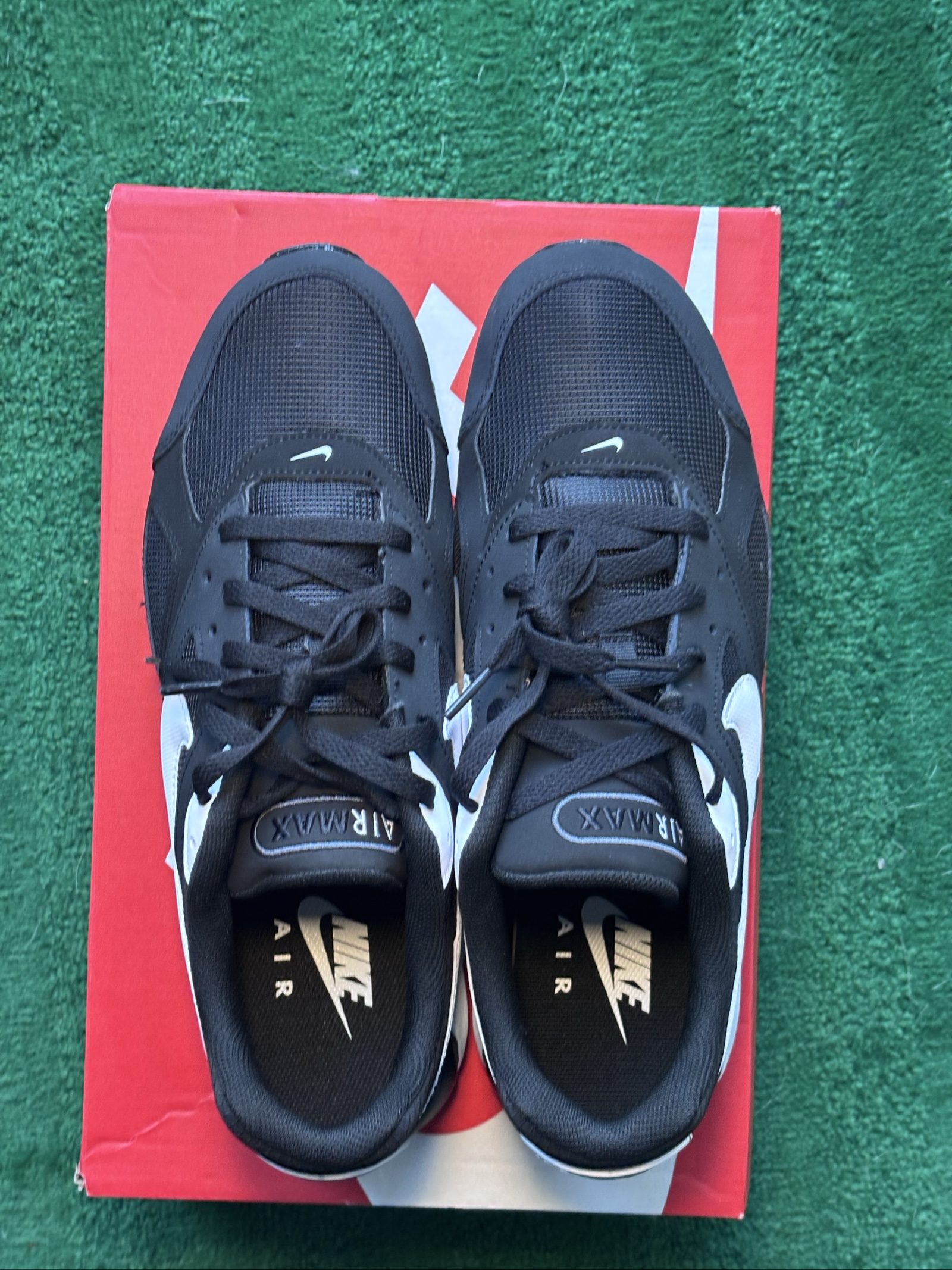 UK 10 Nike Air Max IVO | Black White 580518-011 | New image 3