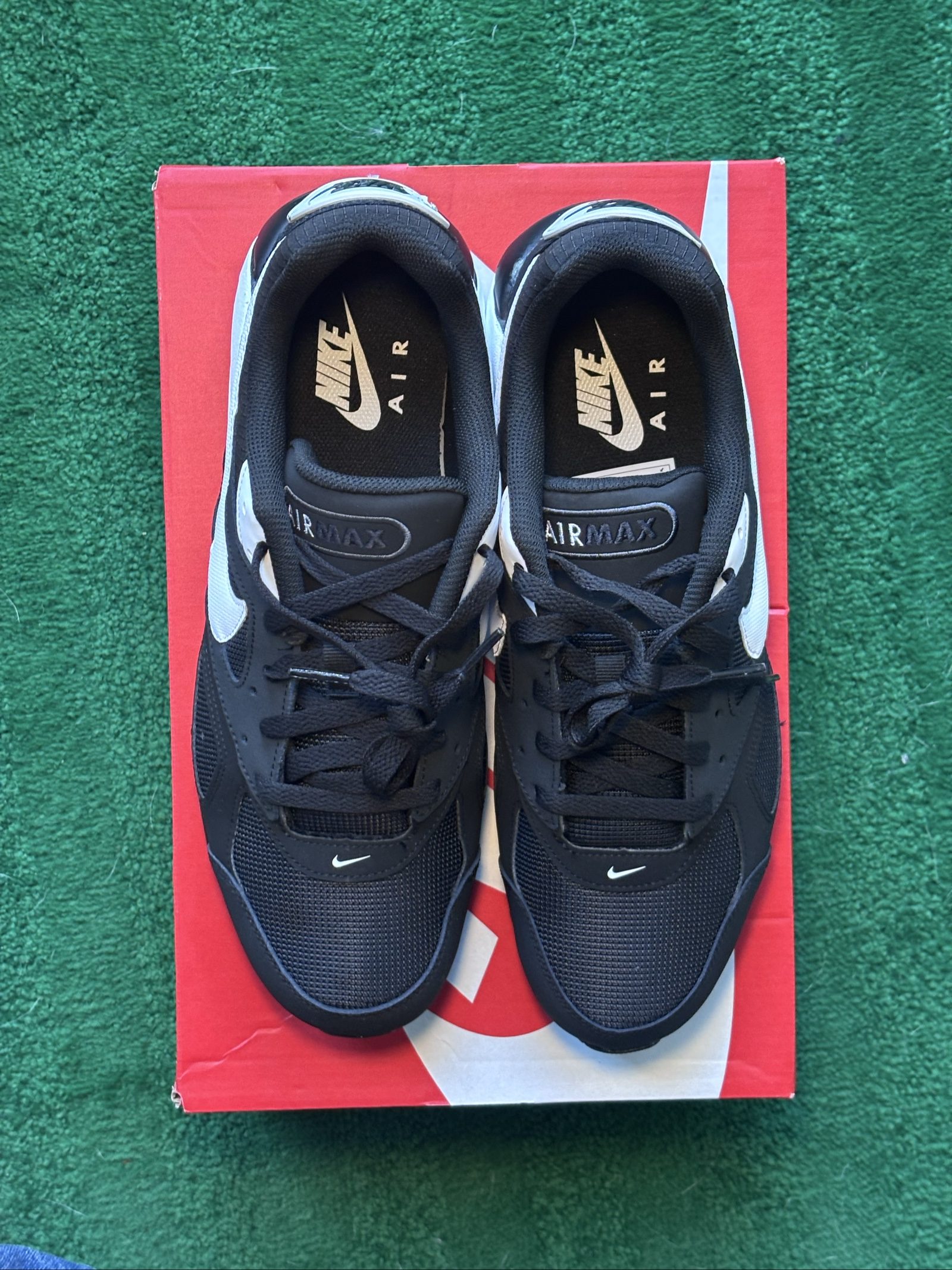 UK 10 Nike Air Max IVO | Black White 580518-011 | New image 4
