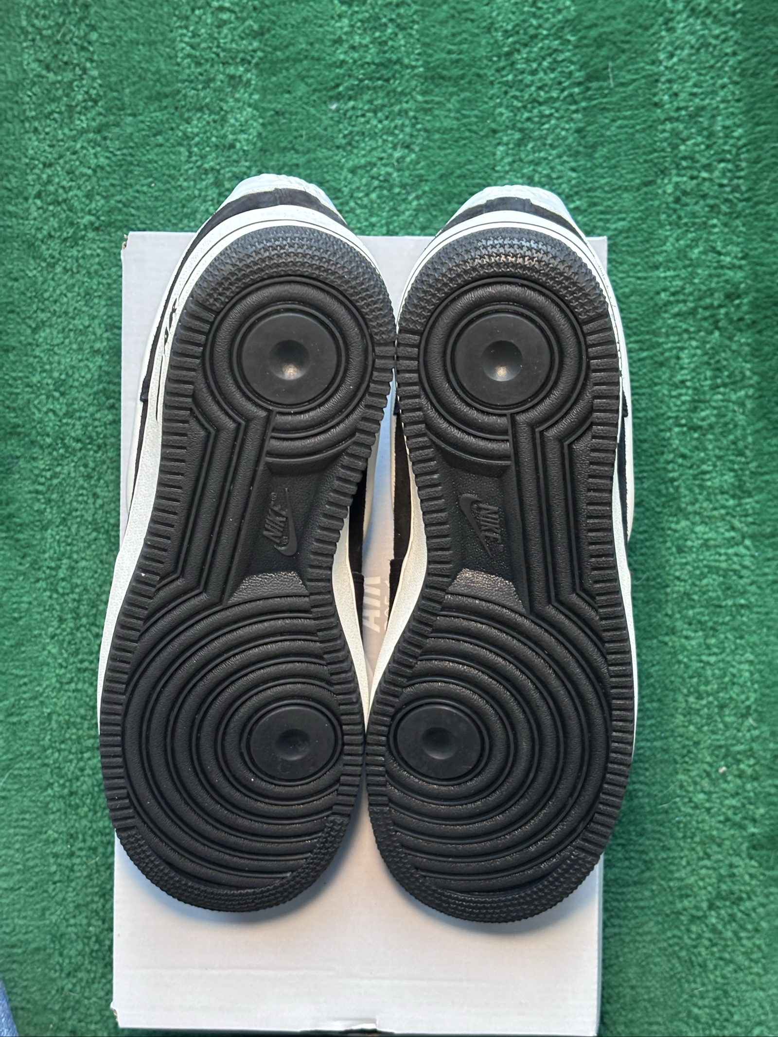 Uk 8 Nike Air Force 1 '07 LV8 | Black Sail IU7592-001 | New image 6