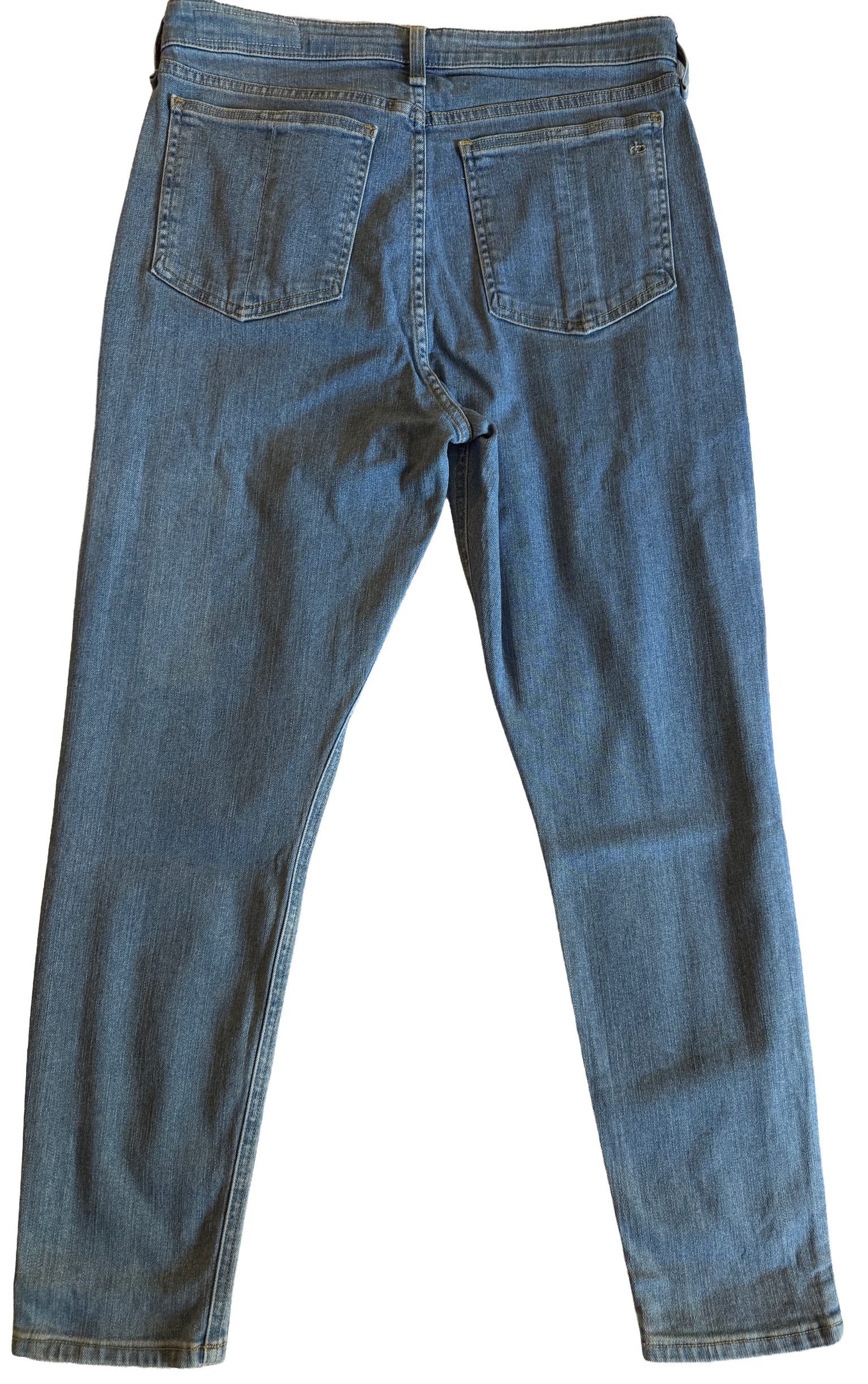 rag & bone Blue Nina High-Rise Ankle Skinny Jeans Size 30 image 3