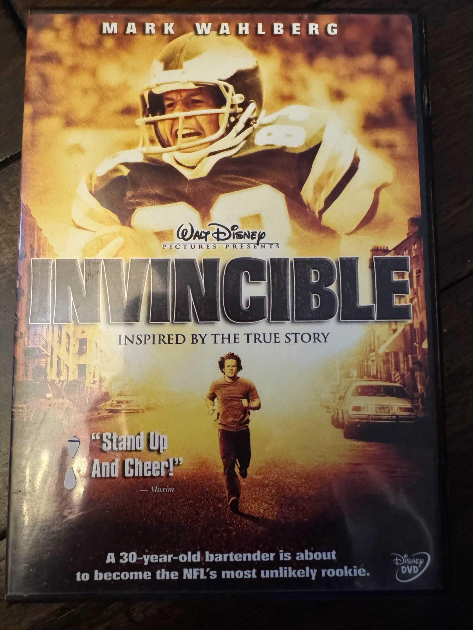DRAFT Walt Disney Pictures Invincible DVD