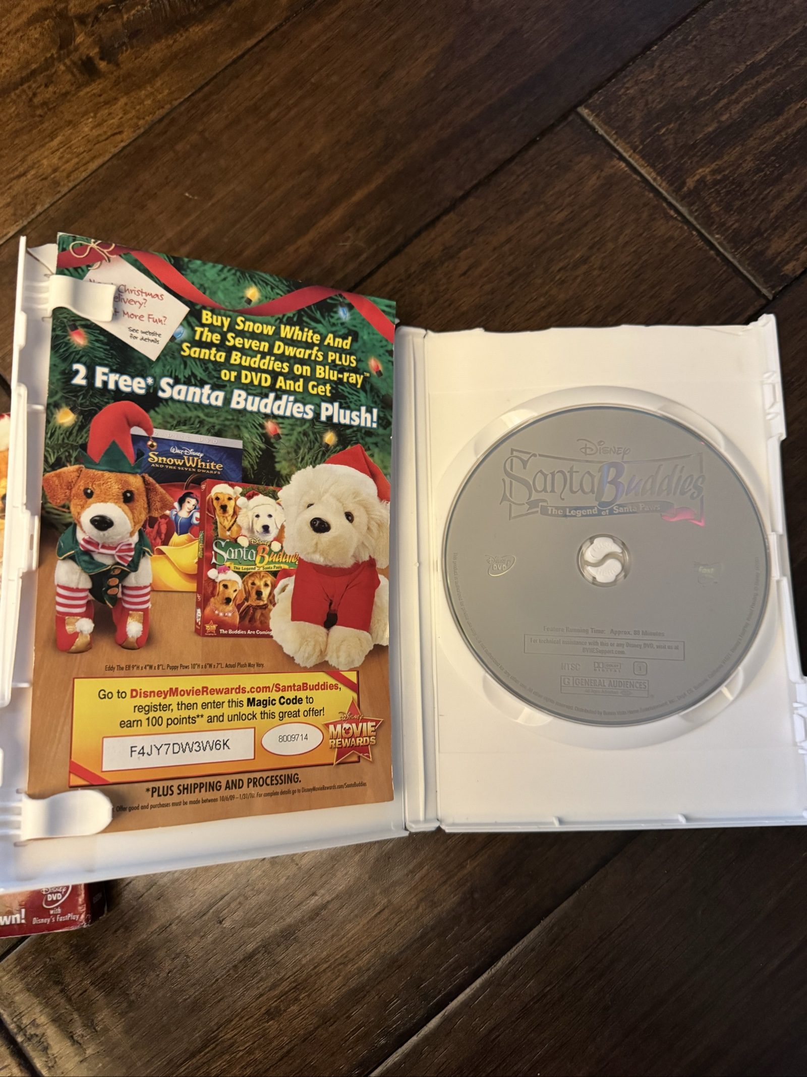 Disney Santa Buddies The Legend of Santa Paws DVD Christmas Holiday Movie image 4