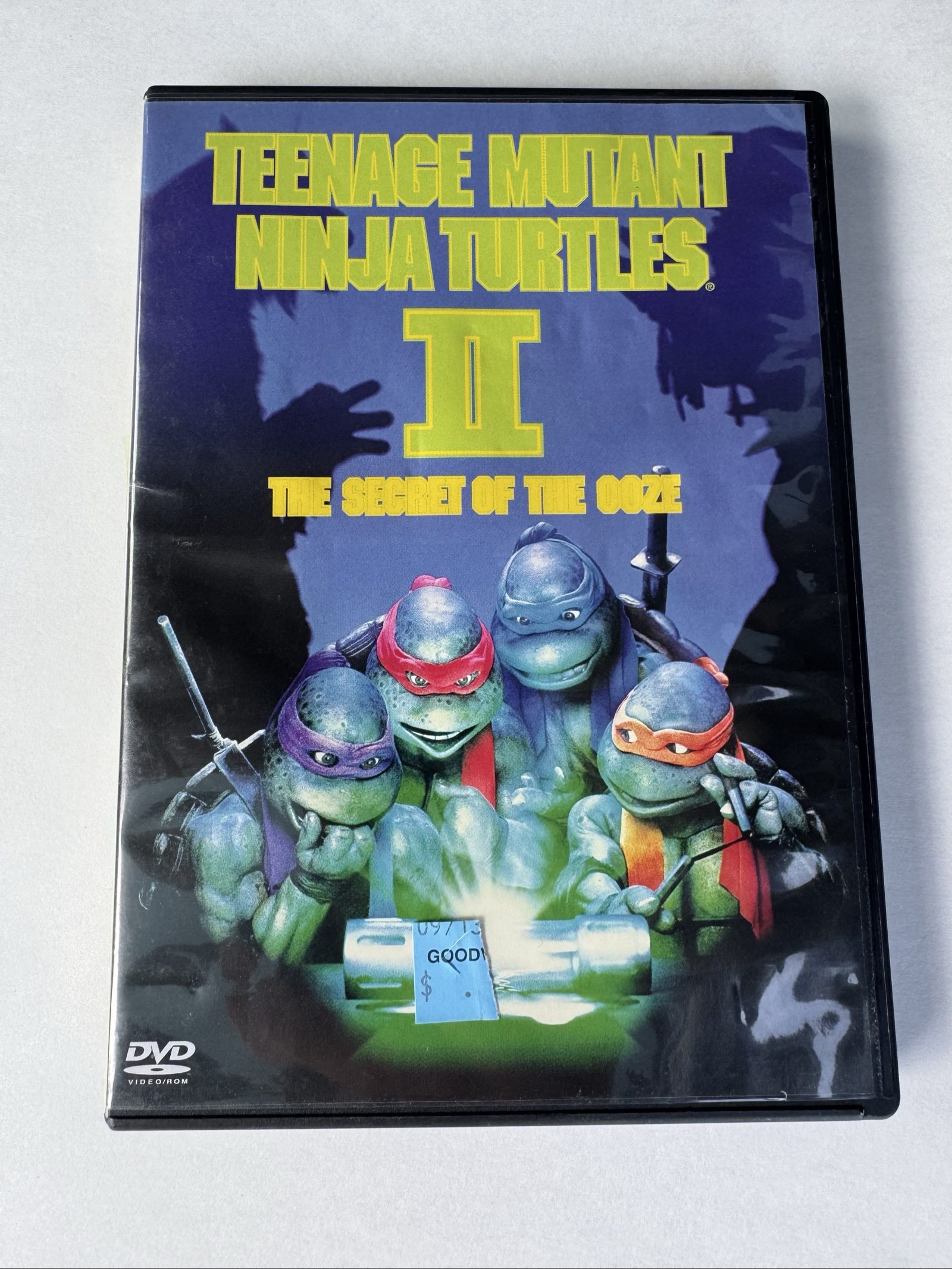 DRAFT Teenage Mutant Ninja Turtles II: The Secret of the Ooze DVD – Movie