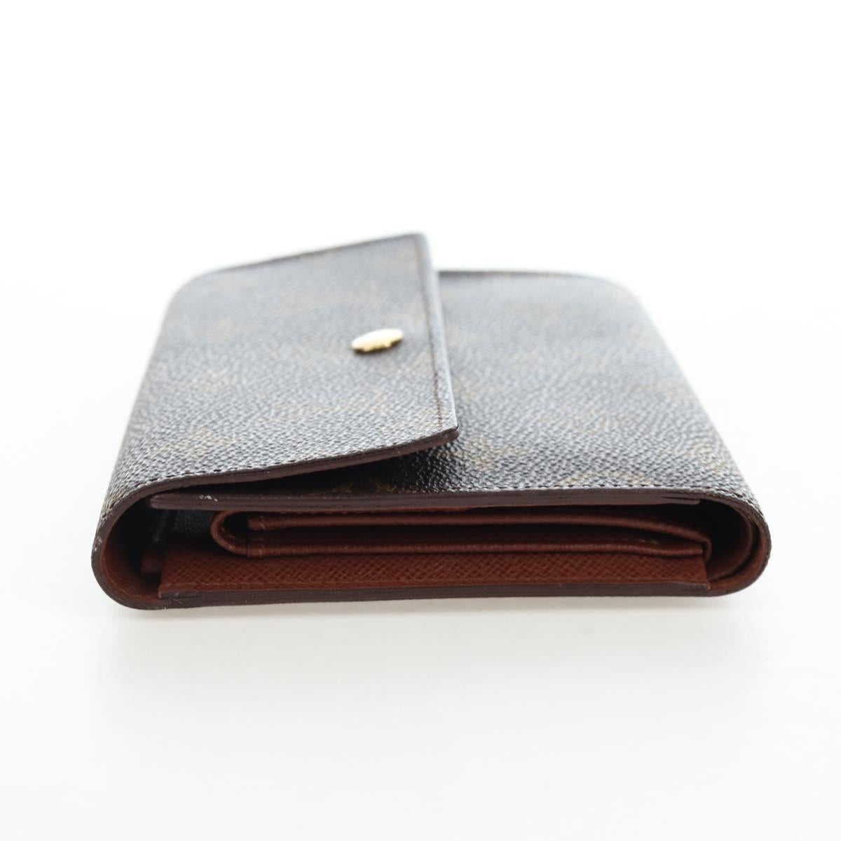 LOUIS VUITTON Monogram Porte TresorEtui Papie Wallet M61202 LV Auth BA15784 image 3