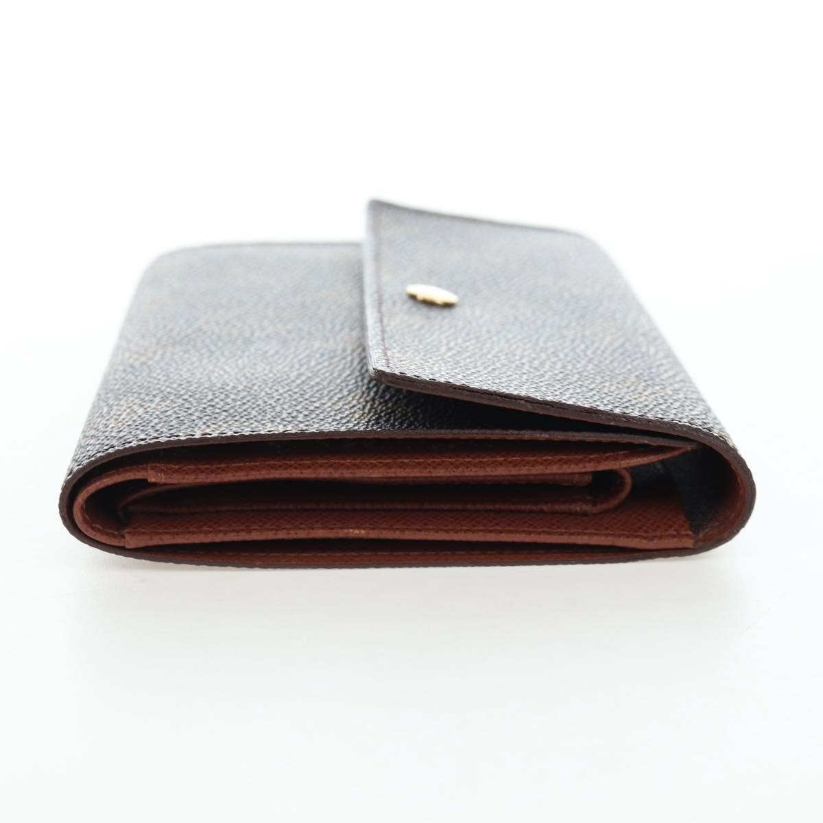 LOUIS VUITTON Monogram Porte TresorEtui Papie Wallet M61202 LV Auth BA15784 image 4