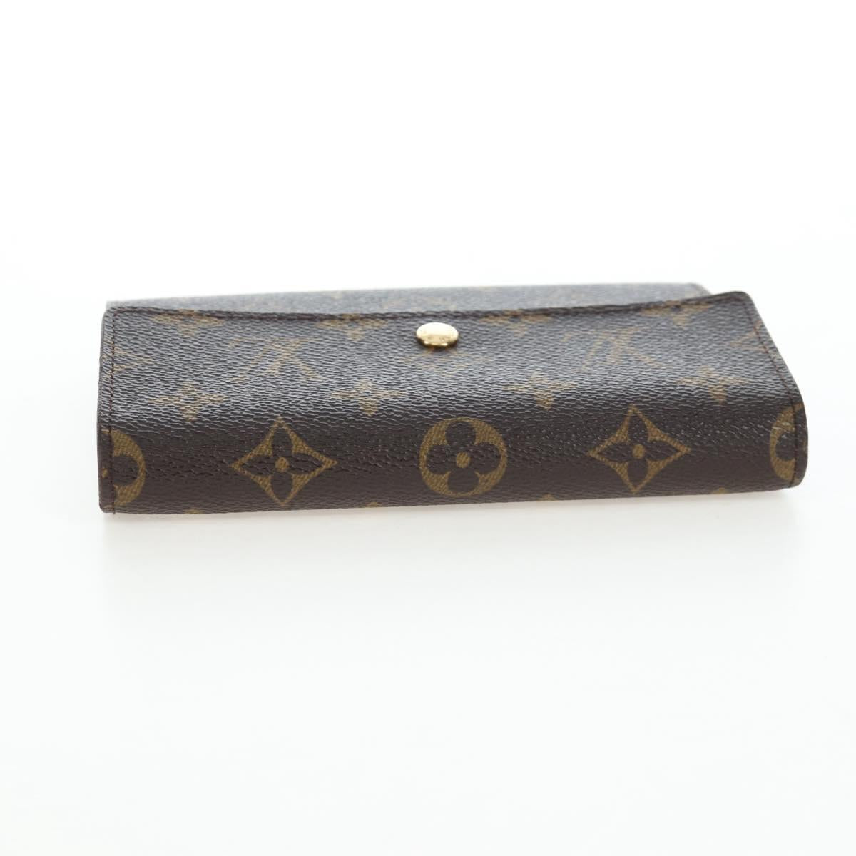 LOUIS VUITTON Monogram Porte TresorEtui Papie Wallet M61202 LV Auth BA15784 image 5