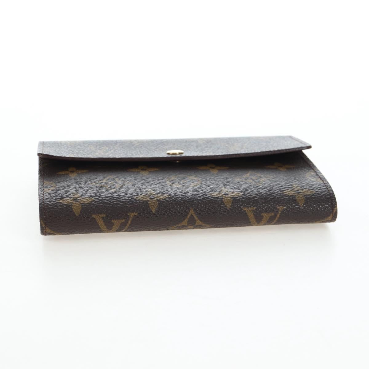 LOUIS VUITTON Monogram Porte TresorEtui Papie Wallet M61202 LV Auth BA15784 image 6