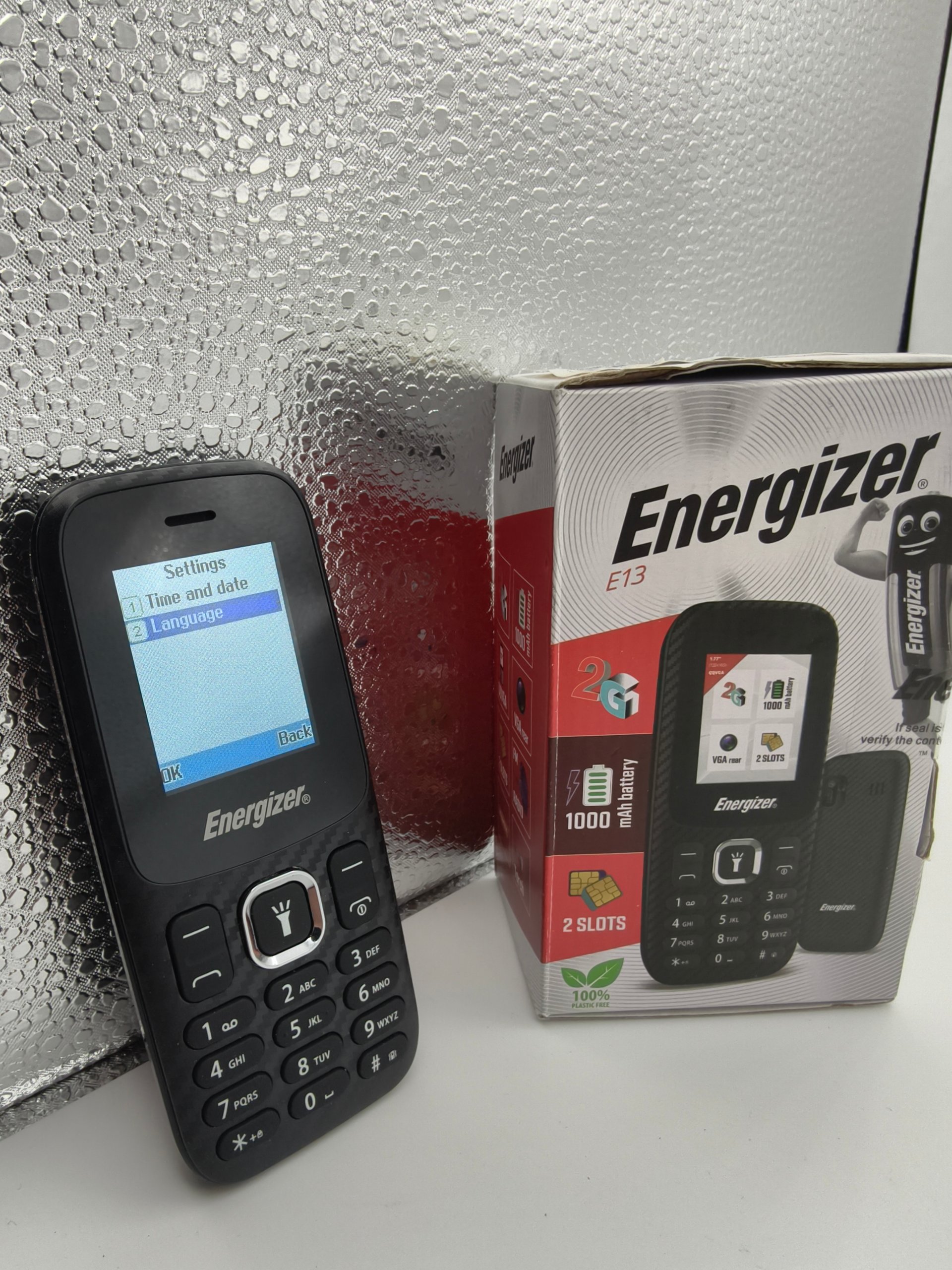 Telefono Energizer Nero Mobile E13 Cellulare 2G Doppia SIM radio FM image 8