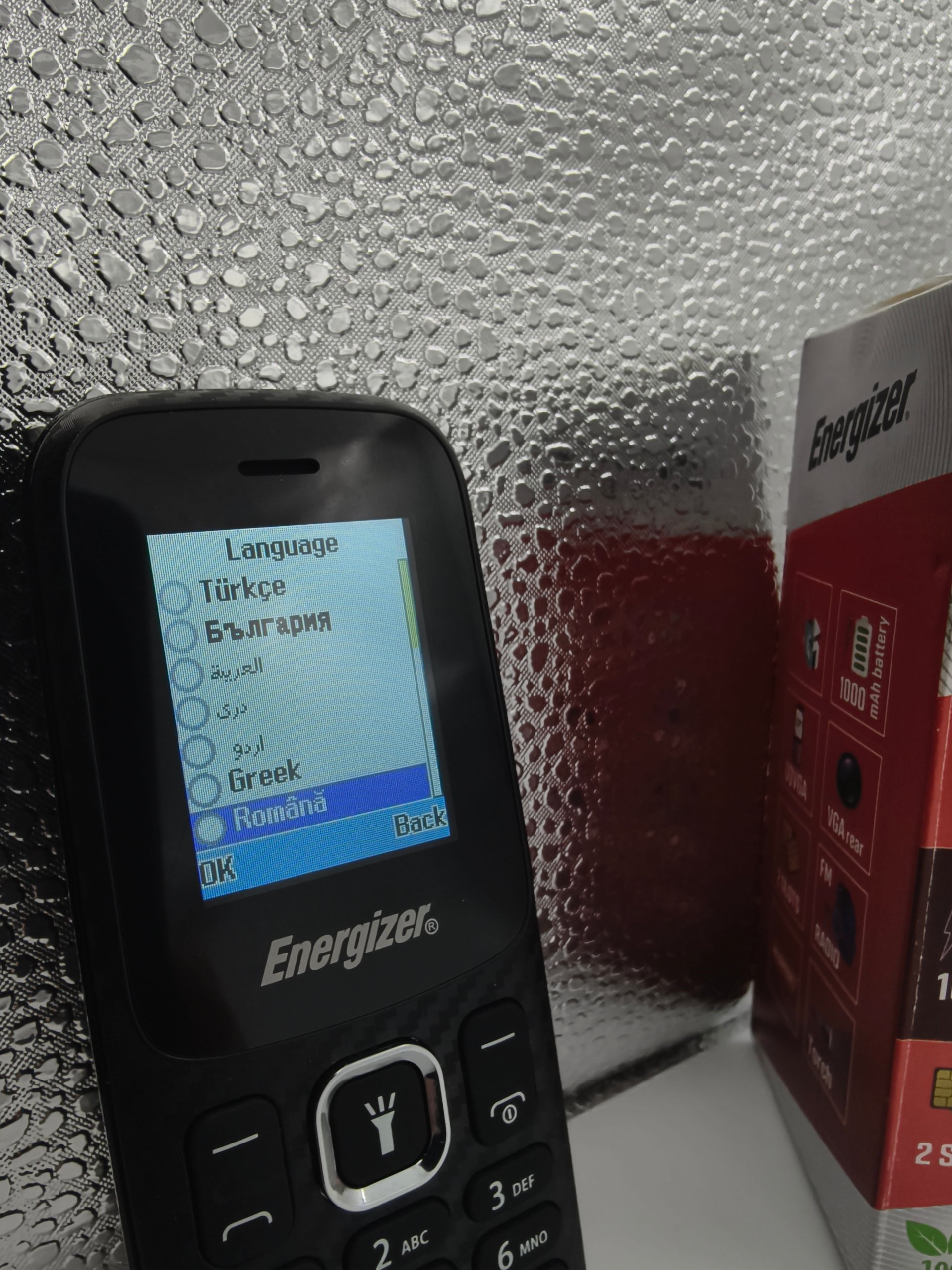 Telefono Energizer Nero Mobile E13 Cellulare 2G Doppia SIM radio FM image 5