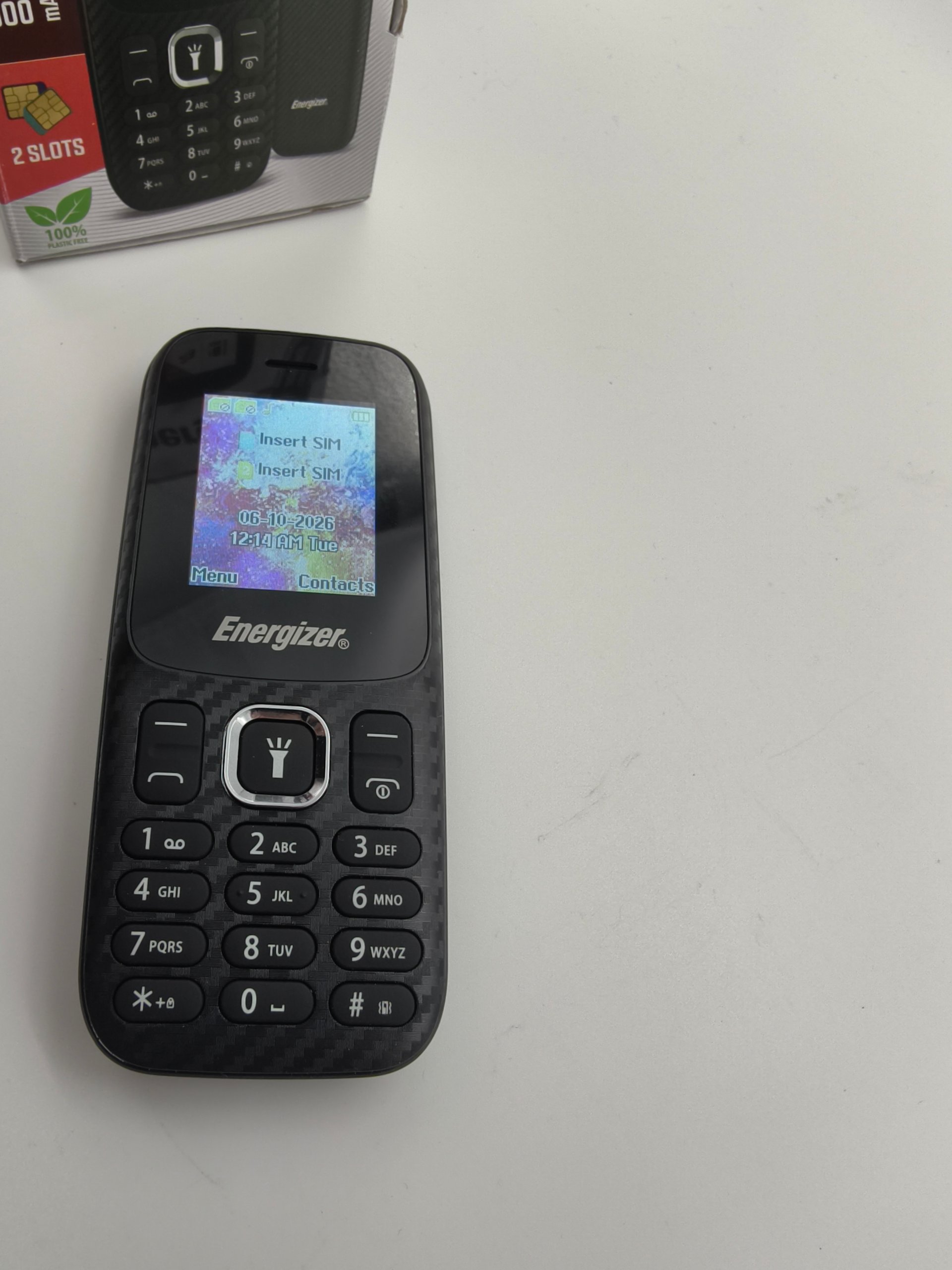 Telefono Energizer Nero Mobile E13 Cellulare 2G Doppia SIM radio FM image 9