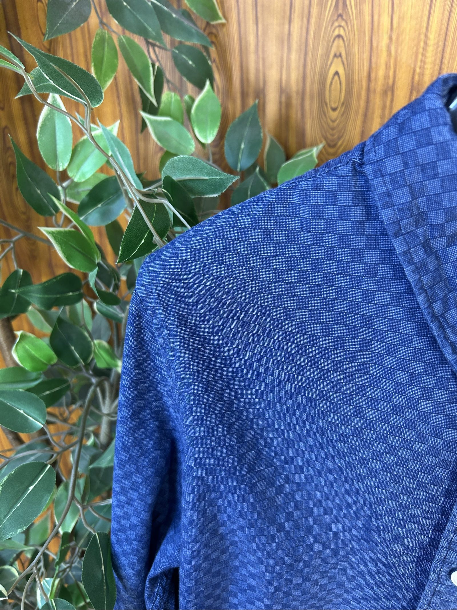 Levi's Uomo Camicia Blu a Quadretti Taglia S Cotone image 10