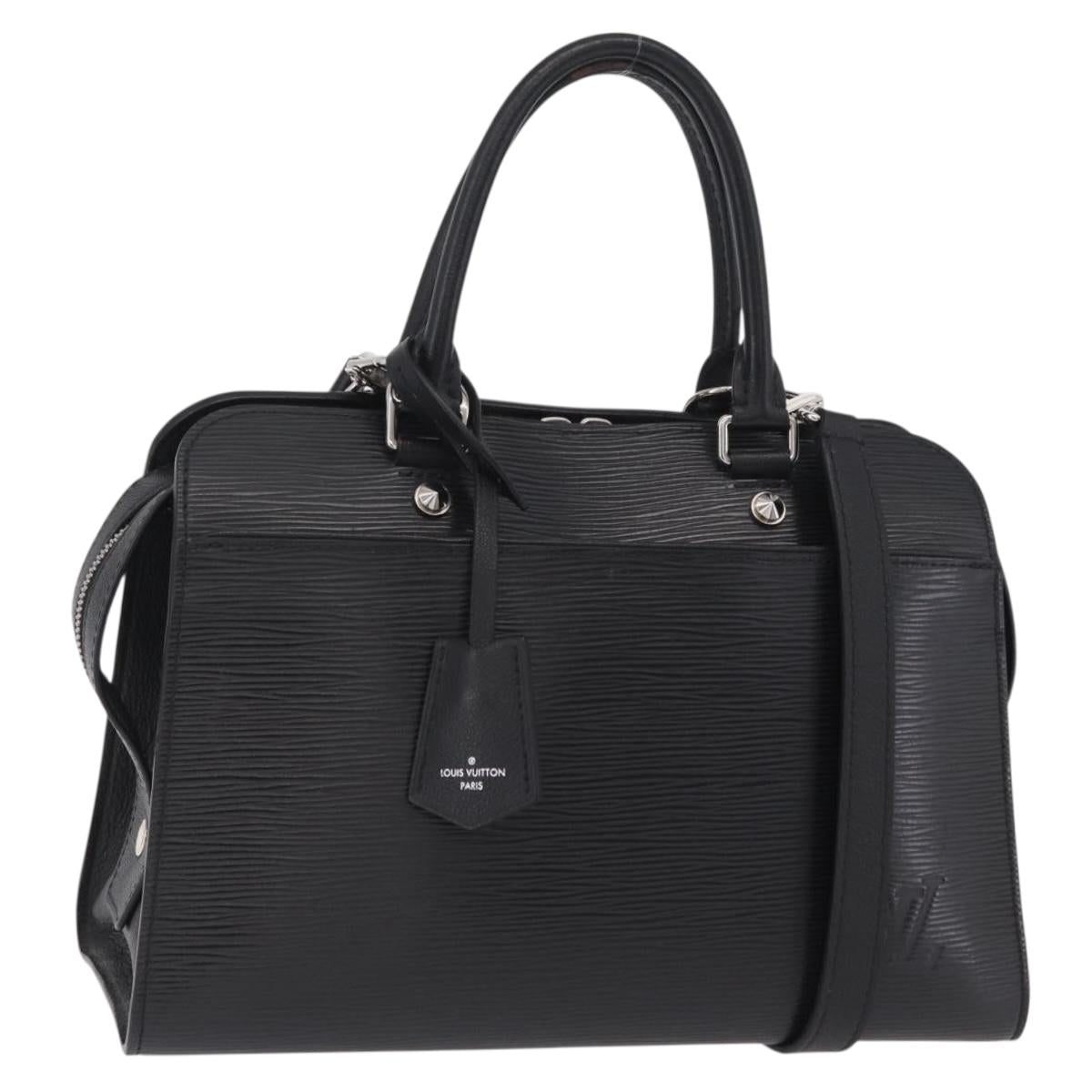 LOUIS VUITTON Epi Vaneau MM Hand Bag Black M51238 LV Auth ep16360V