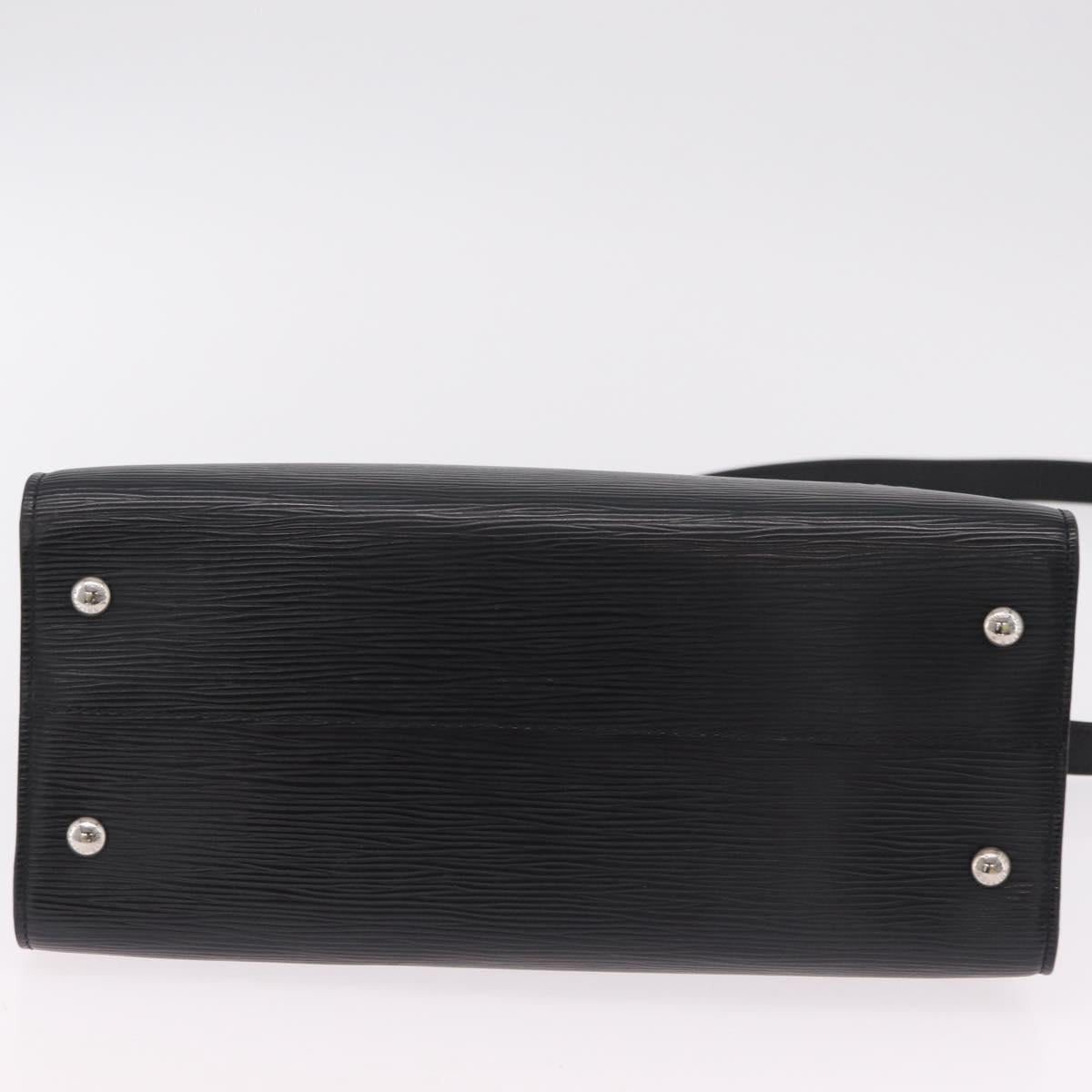 LOUIS VUITTON Epi Vaneau MM Hand Bag Black M51238 LV Auth ep16360V image 5