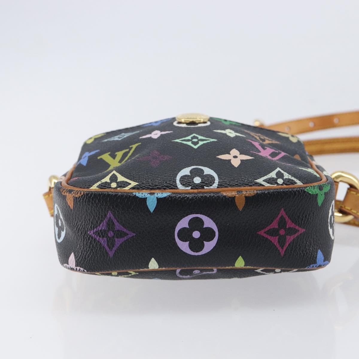 LOUIS VUITTON Monogram Multicolor Lift Shoulder Bag Black M40056 LV Auth BA16206 image 5