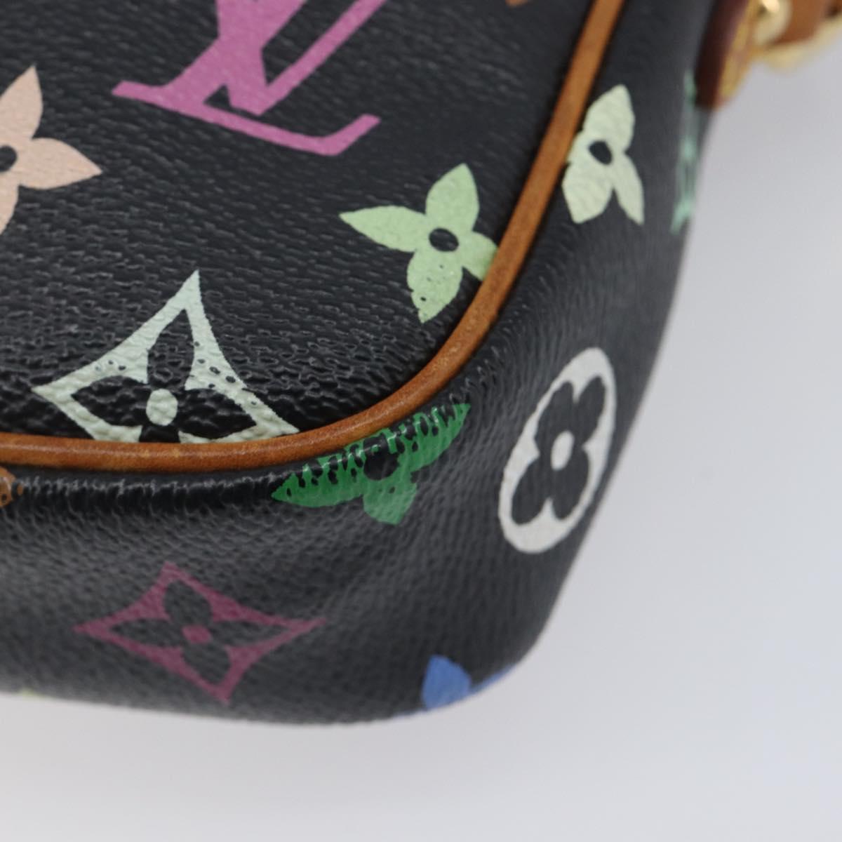 LOUIS VUITTON Monogram Multicolor Lift Shoulder Bag Black M40056 LV Auth BA16206 image 9