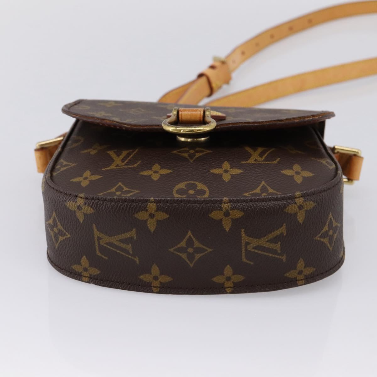 LOUIS VUITTON Monogram Saint Cloud PM Shoulder Bag M51244 LV Auth 205252A image 5