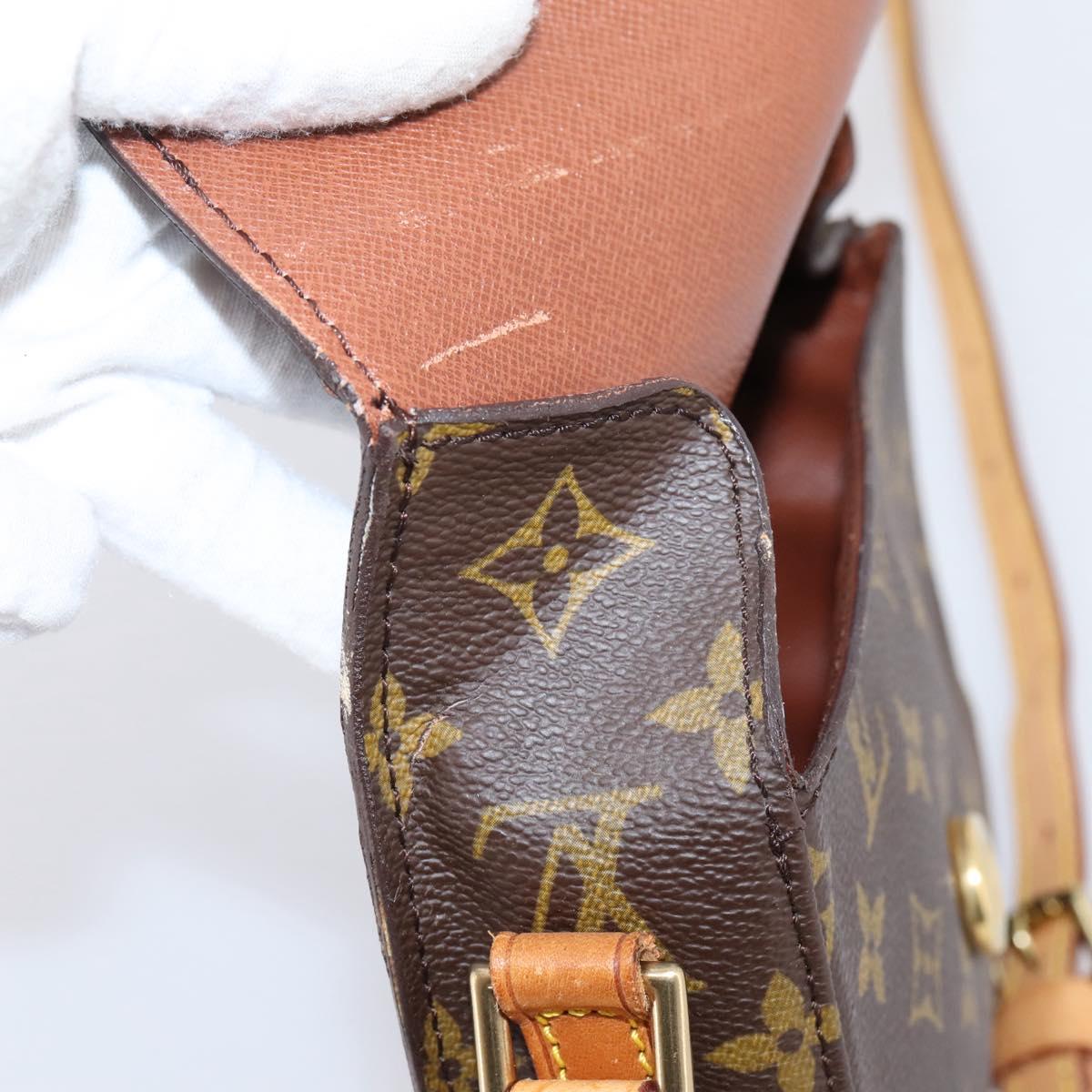 LOUIS VUITTON Monogram Saint Cloud PM Shoulder Bag M51244 LV Auth 205252A image 9
