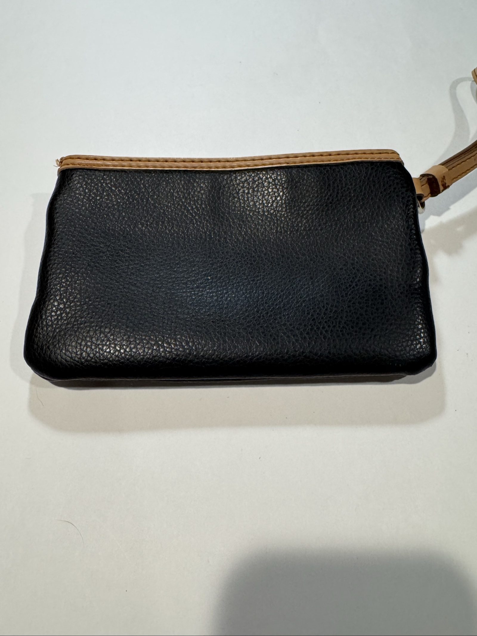Tommy Hilfiger Wristlet Wallet Clutch – Black Tan Red image 2