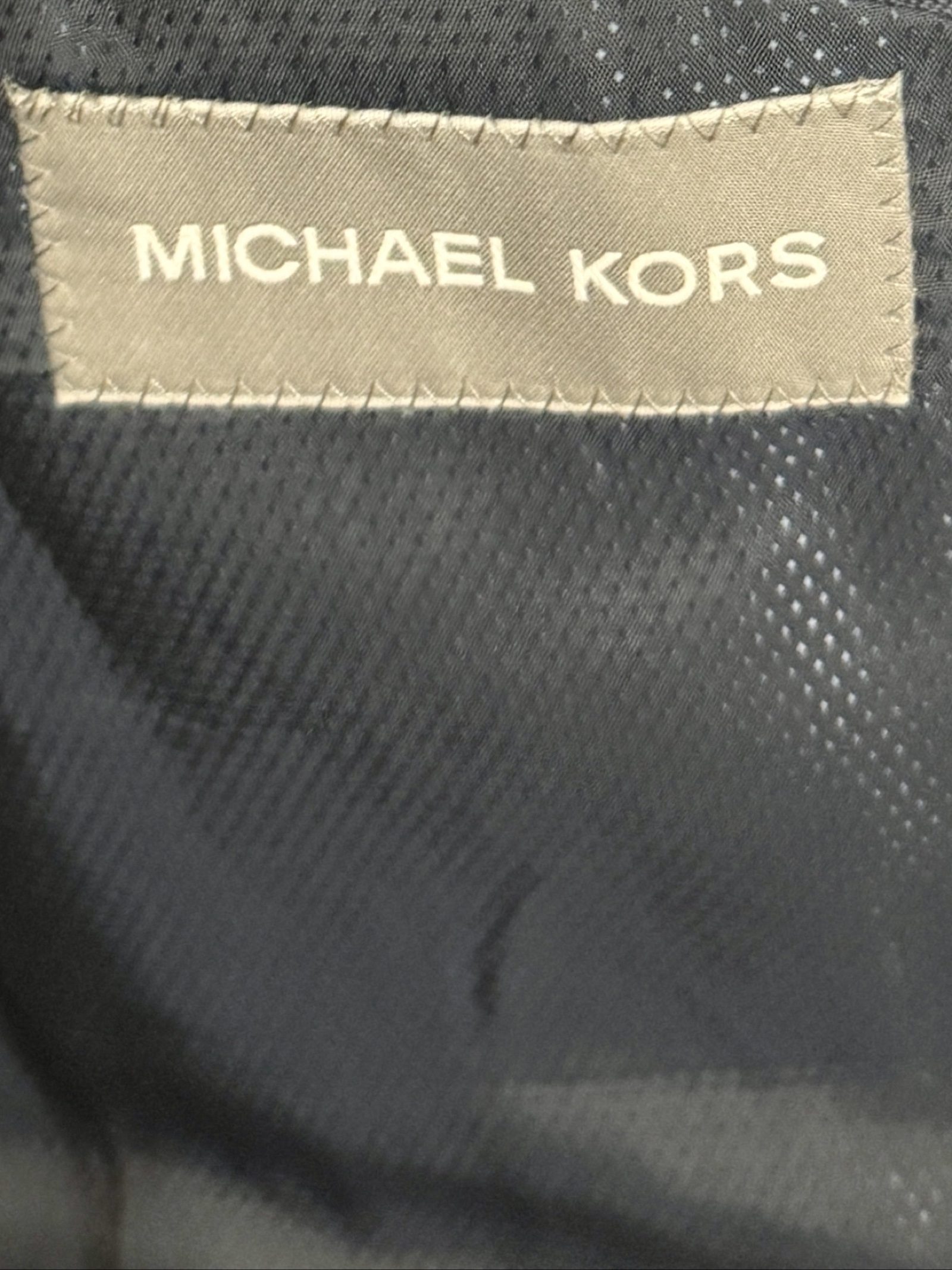 Michael Kors Blue Plaid Suit Jacket Blazer Medium Men's image 7
