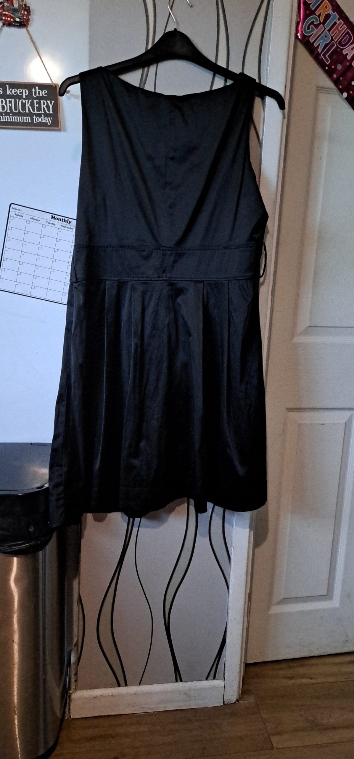 Atmosphere Black Sleeveless Dress Size 18 image 4