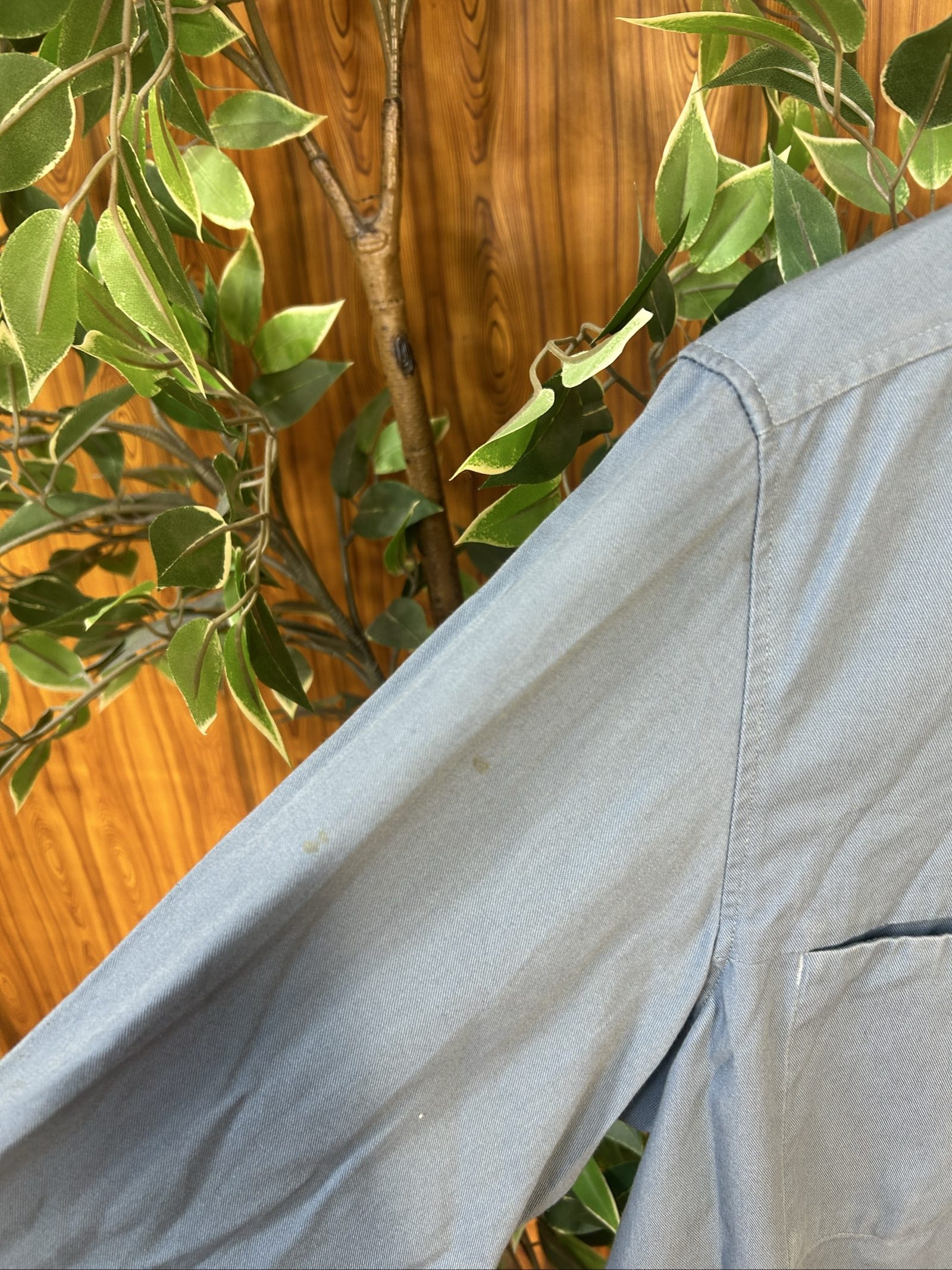 Levi's Men's Large Cotton Blue Work Shirt image 7