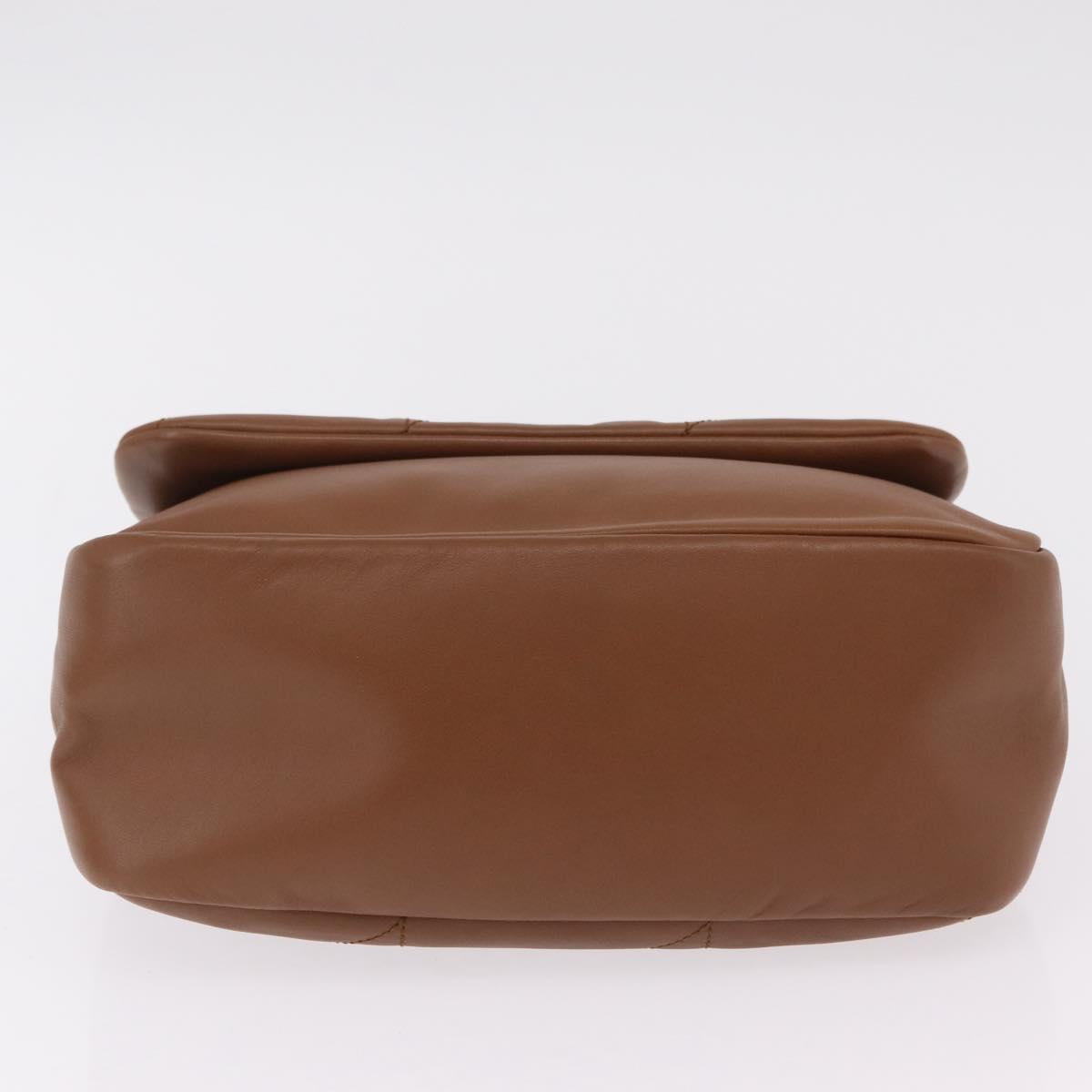 Saint Laurent Jamie Small Chain Shoulder Bag Leather Brown 763475 Auth ka6466SAM image 5