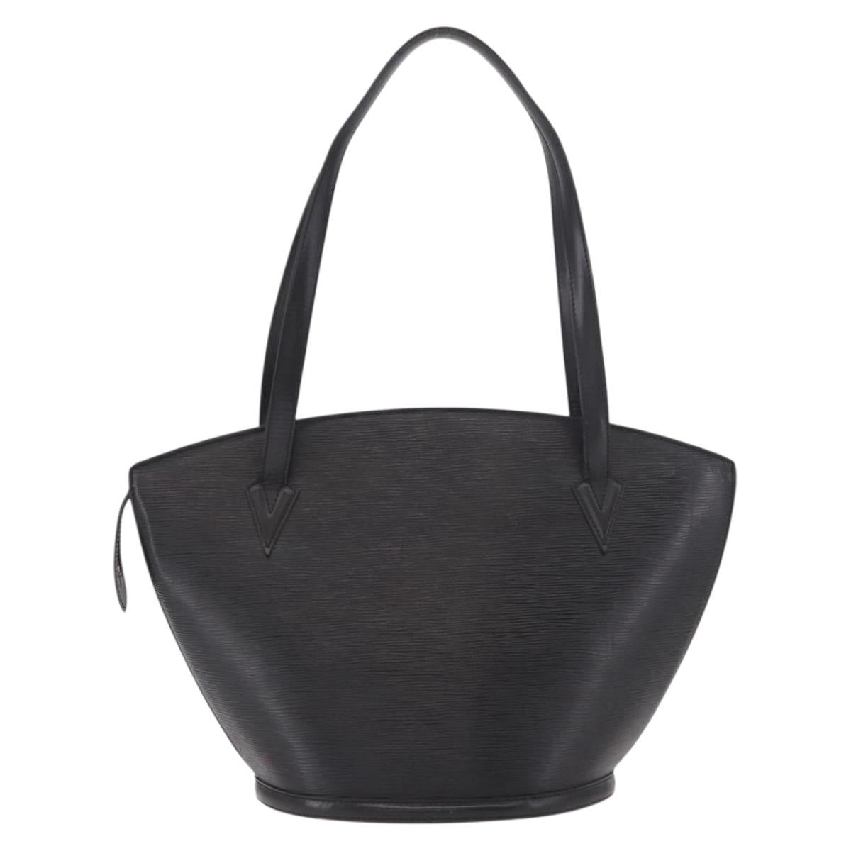 LOUIS VUITTON Epi Saint Jacques Shopping Shoulder Bag Black M52272 Auth bs35995 image 2