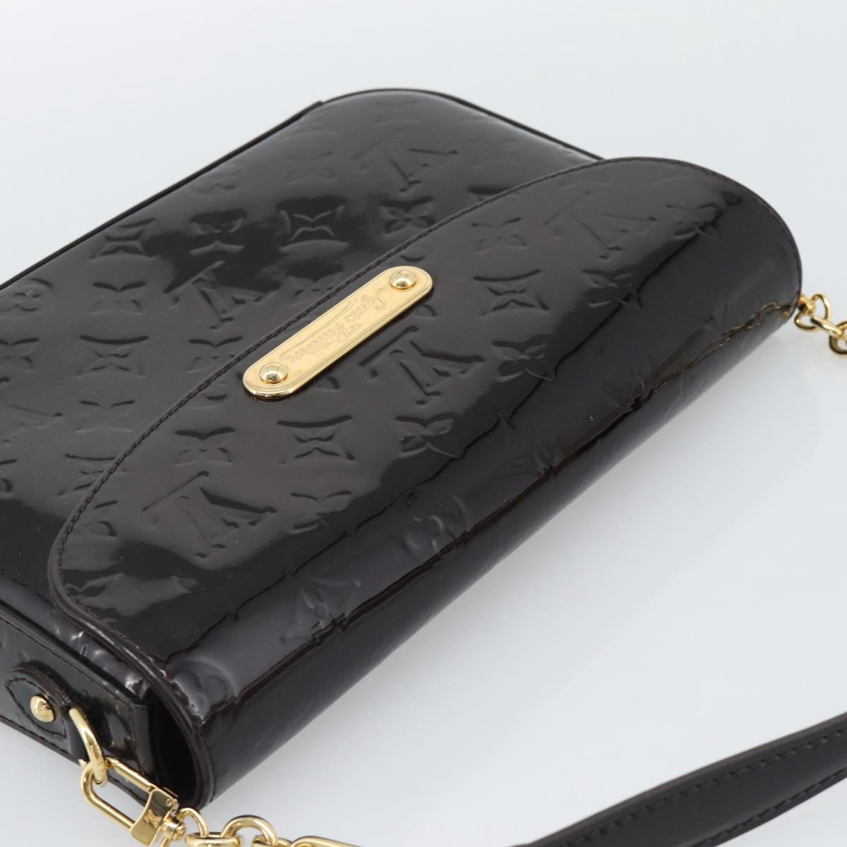 LOUIS VUITTON Monogram Vernis Rodeo Drive Bag Amarante M93598 LV Auth ep15145V image 6