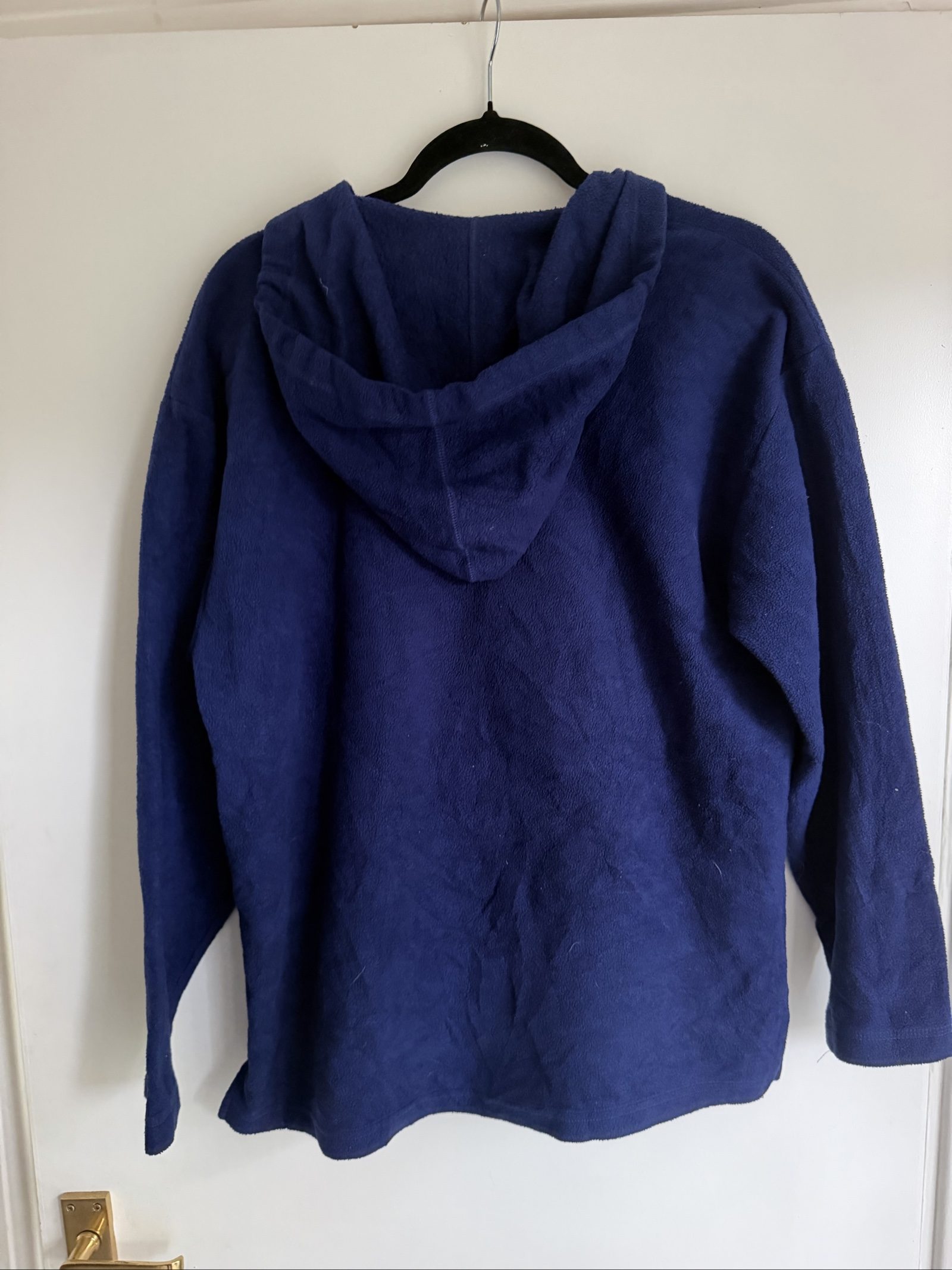 Vintage Pooh Navy Blue Medium Polyester Hoodie image 2