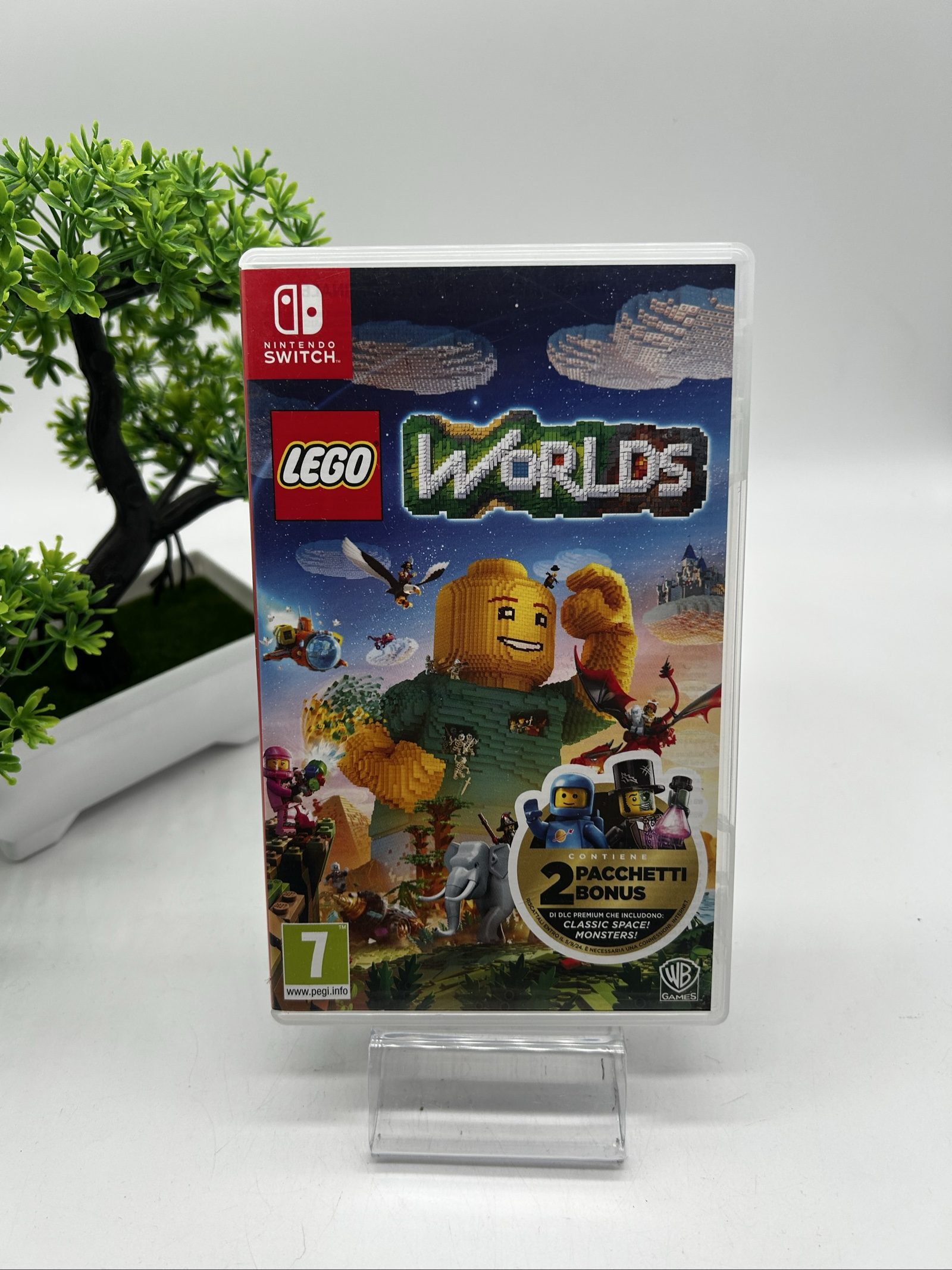 LEGO Worlds Nintendo Switch – Gioco Completo di Custodia