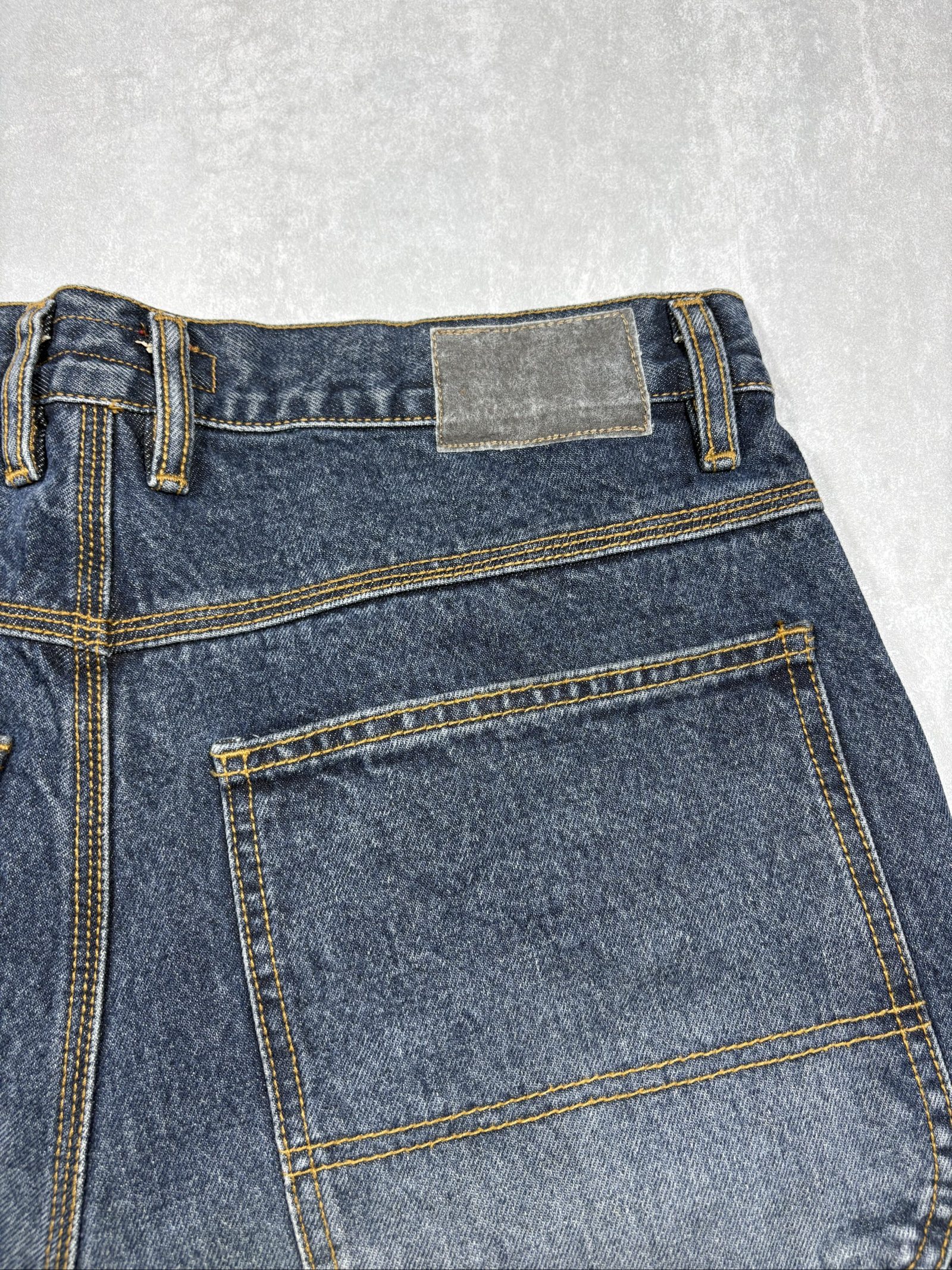 Vintage Unionbay Baggy Carpenter Washed Blue Jeans W33 image 6