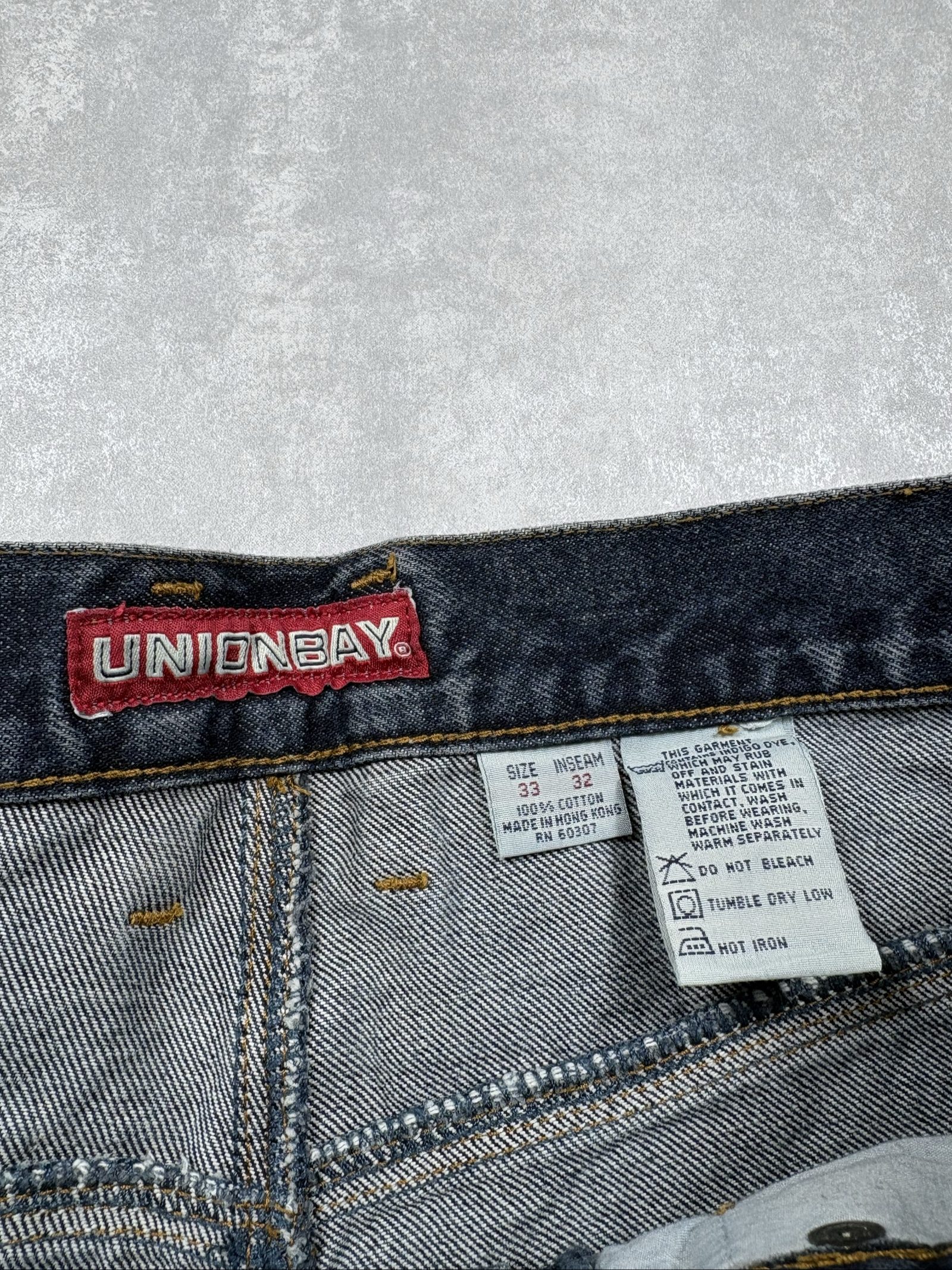Vintage Unionbay Baggy Carpenter Washed Blue Jeans W33 image 8