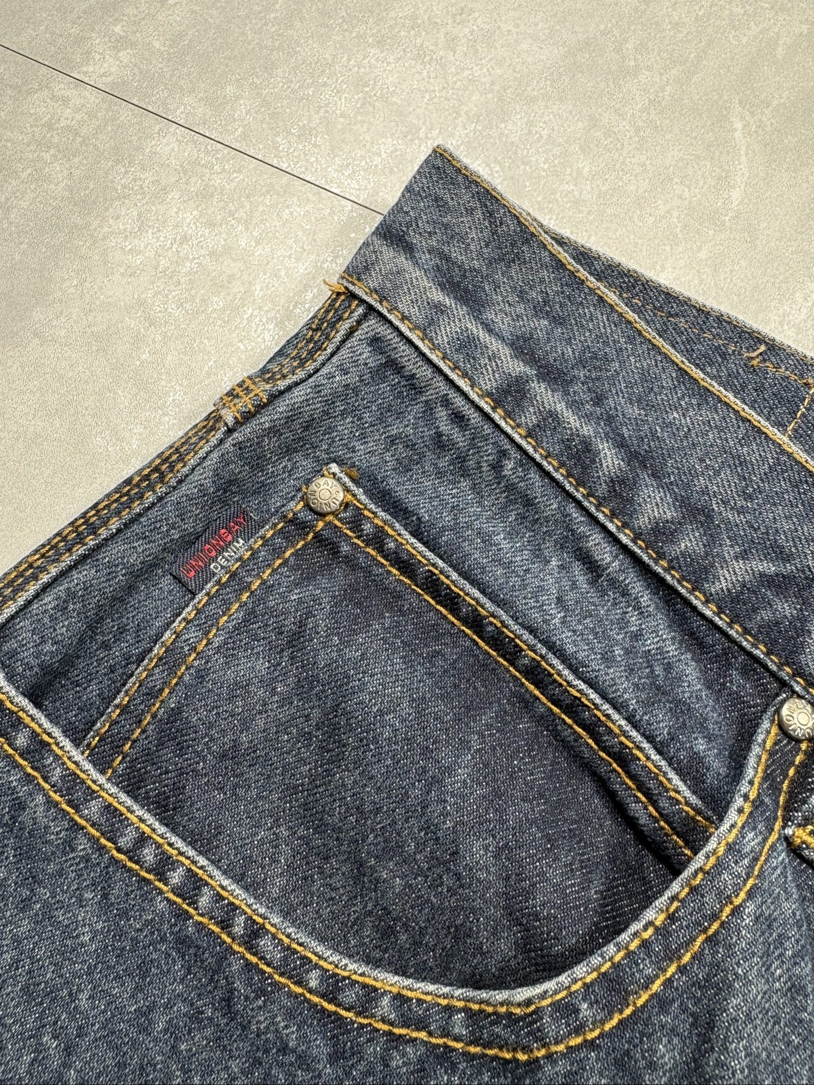 Vintage Unionbay Baggy Carpenter Washed Blue Jeans W33 image 7