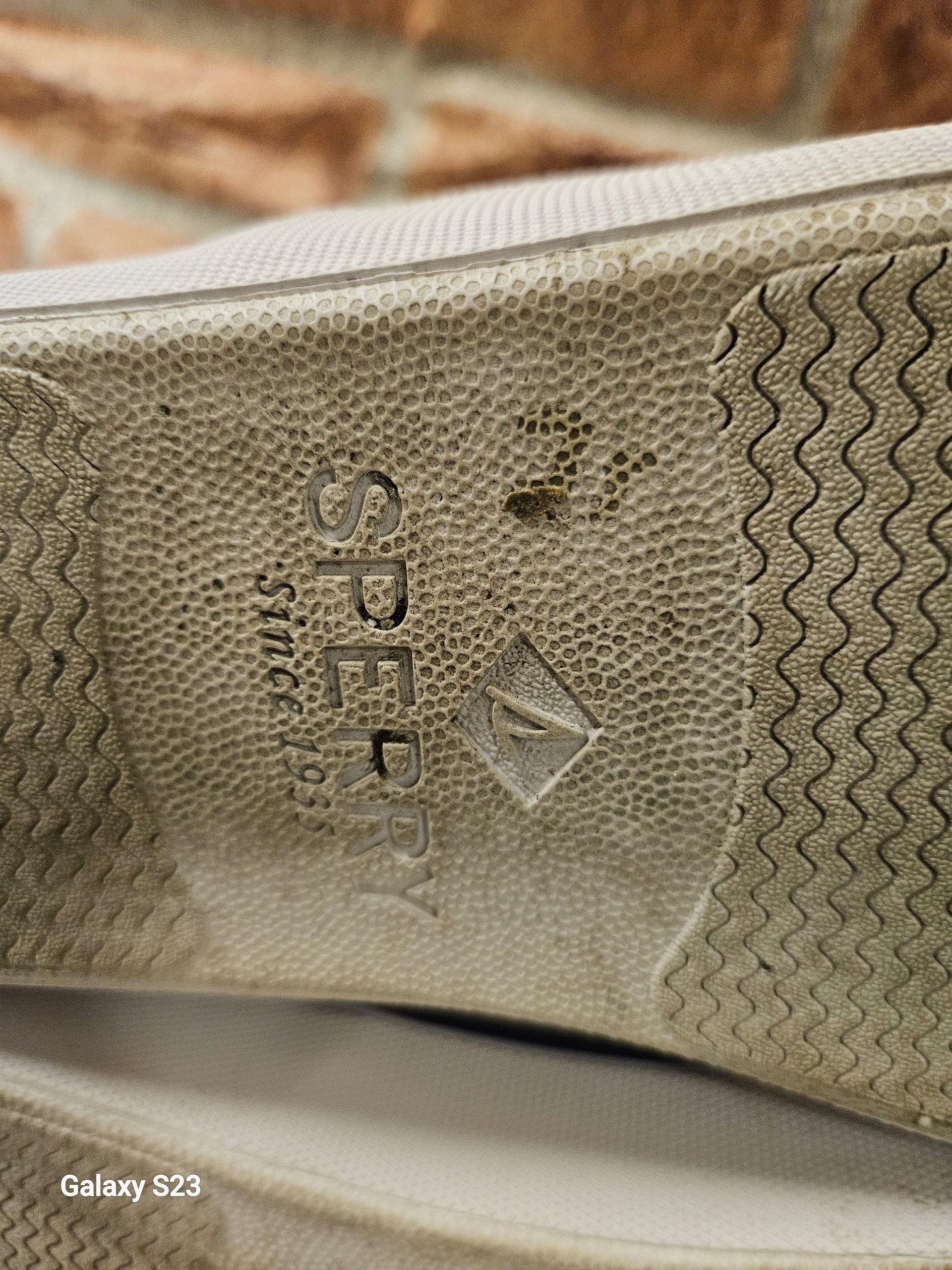 Sperry Brown Canvas Lace-Up Sneakers trainers image 9