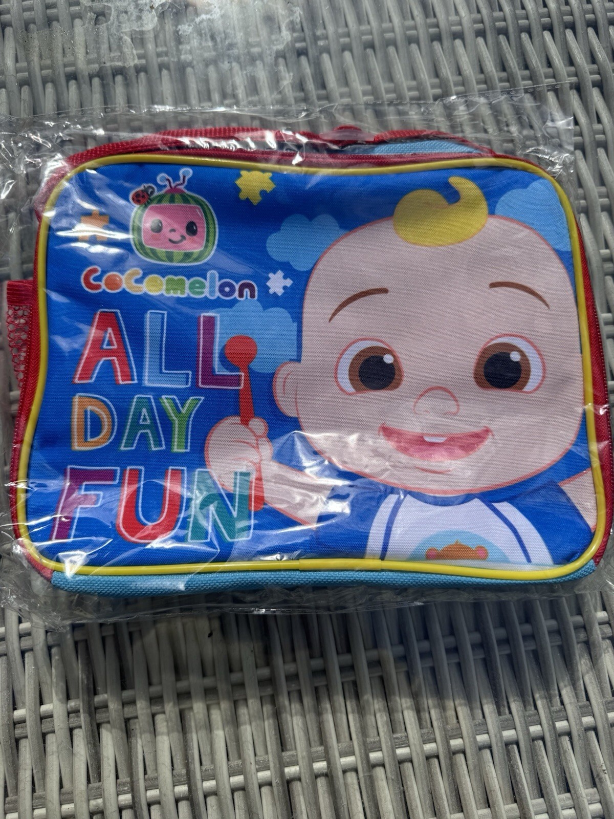 Cocomelon All Day Fun Insulated Lunch Bag BNWT Kids School Picnic Tote