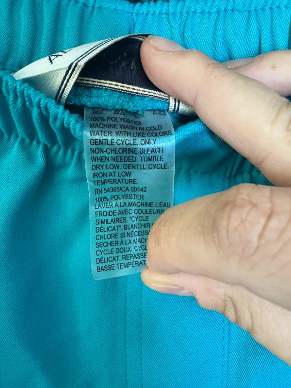 Allison Daley Bright Turquoise Blue Elastic Waist Pull On Trousers Size 14 image 4