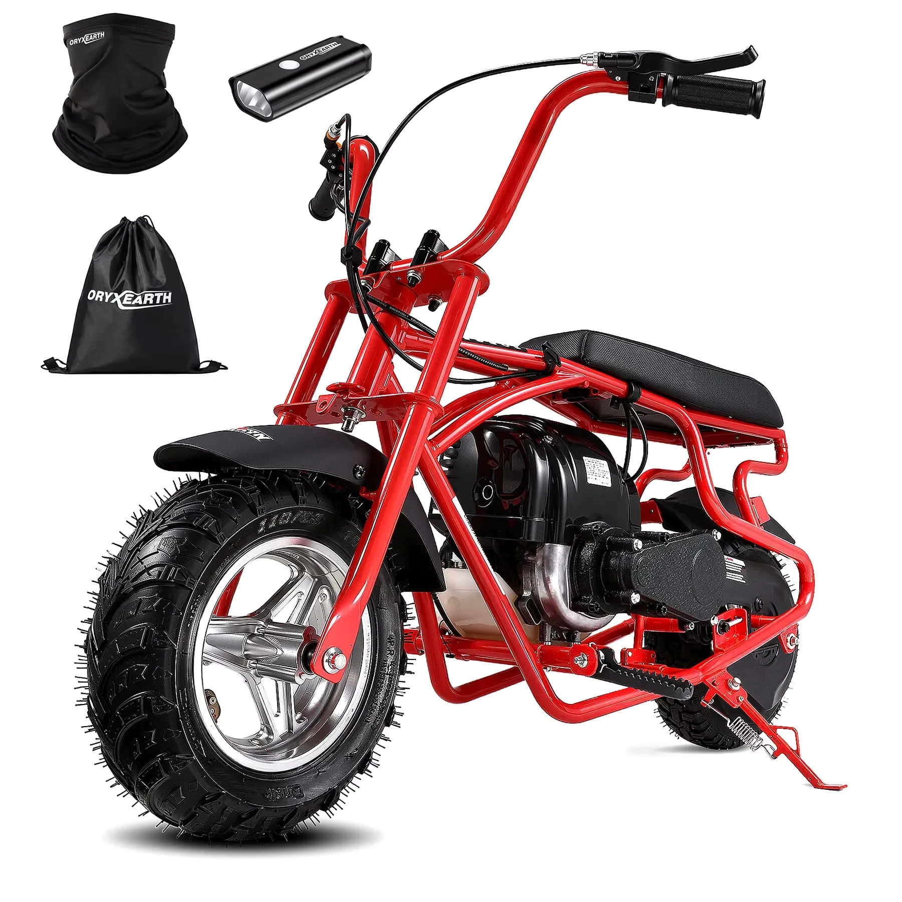 OryxEarth Mini Bike Petrol 105cc Red/Black/Green/Yellow