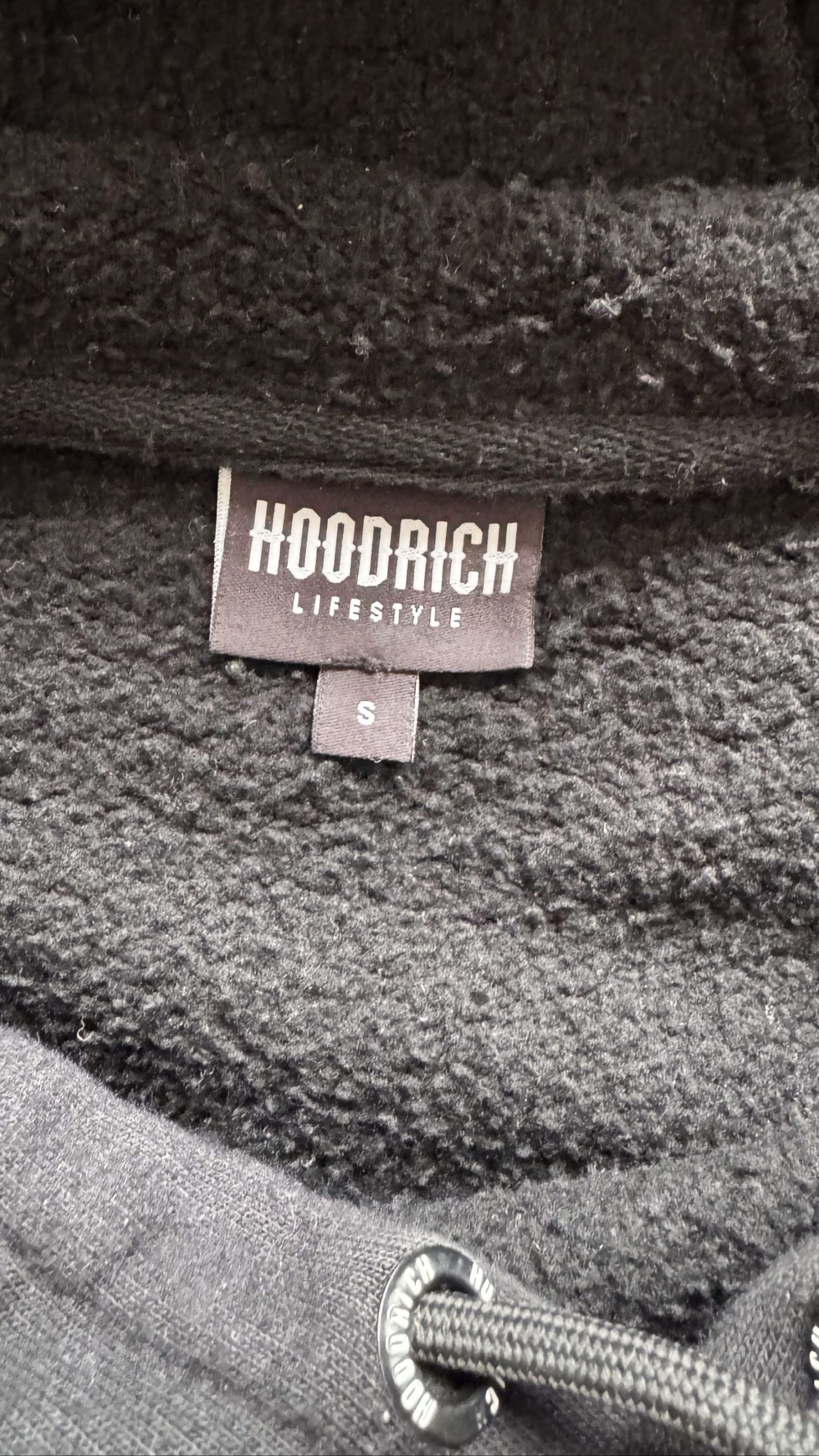 Hoodrich Black Hooded Sweatshirt Large image 6